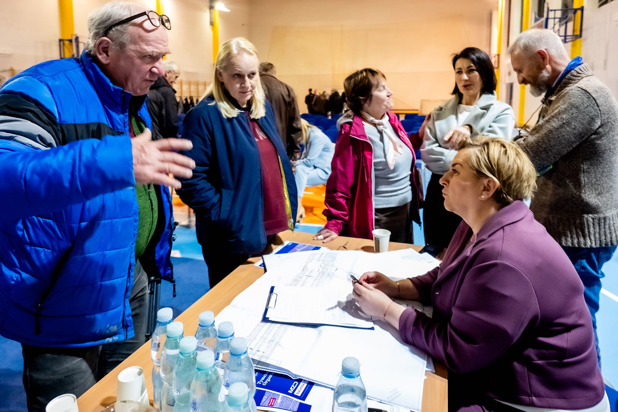 Spotkanie w sprawie przebudowy ulicy Olsztyńskiej