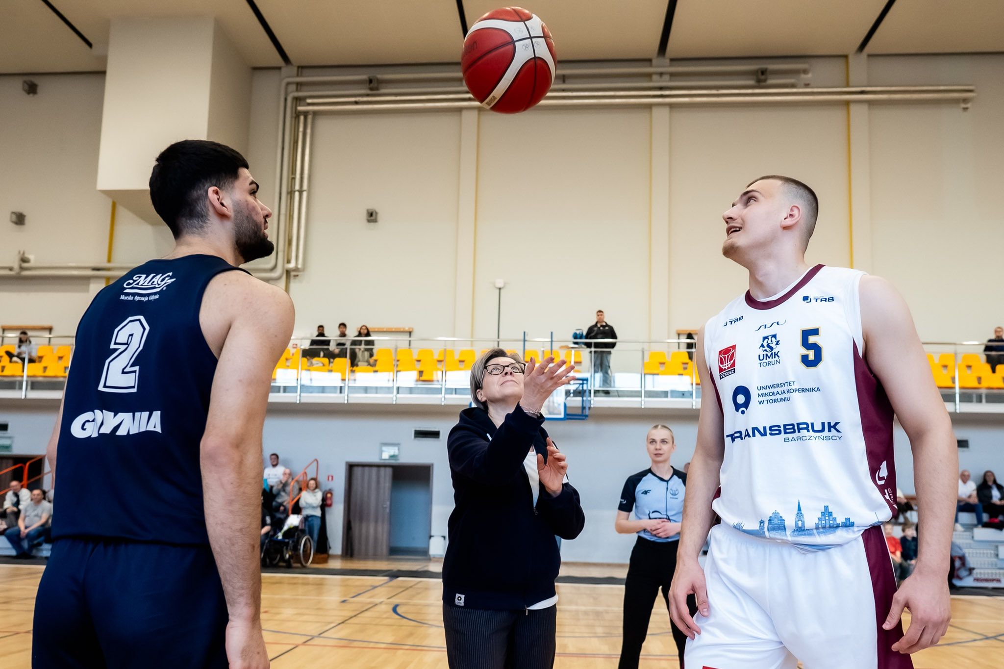 Granie dla Kobiet - mecz koszykarzy AZS UMK - GAK Gdynia
