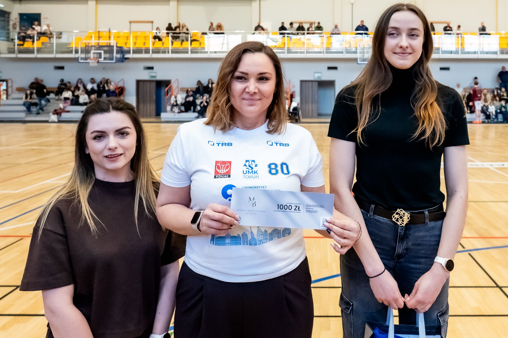 Granie dla Kobiet - mecz koszykarzy AZS UMK - GAK Gdynia
