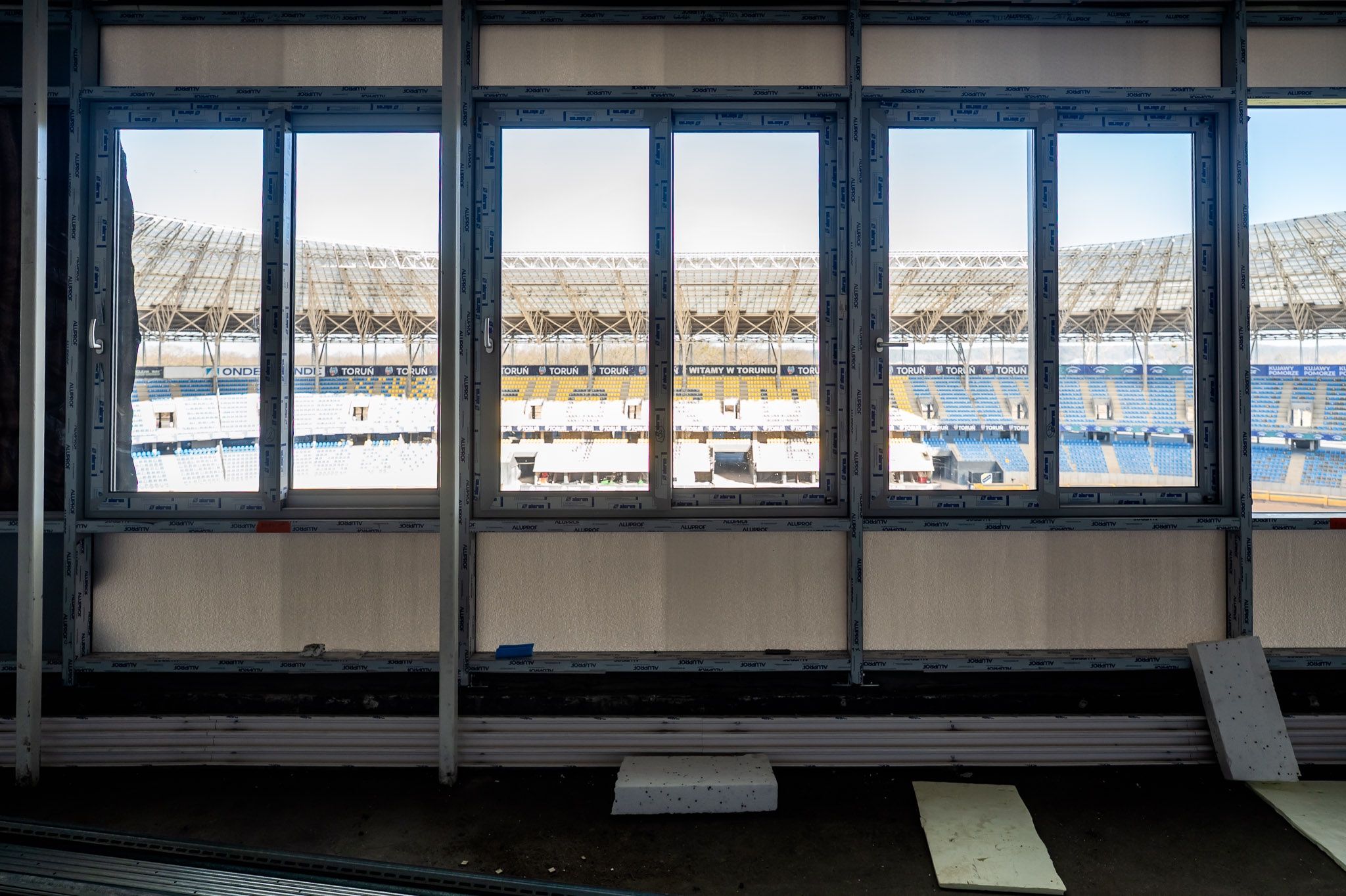 Przebudowa wieżyczki na Motoarenie 