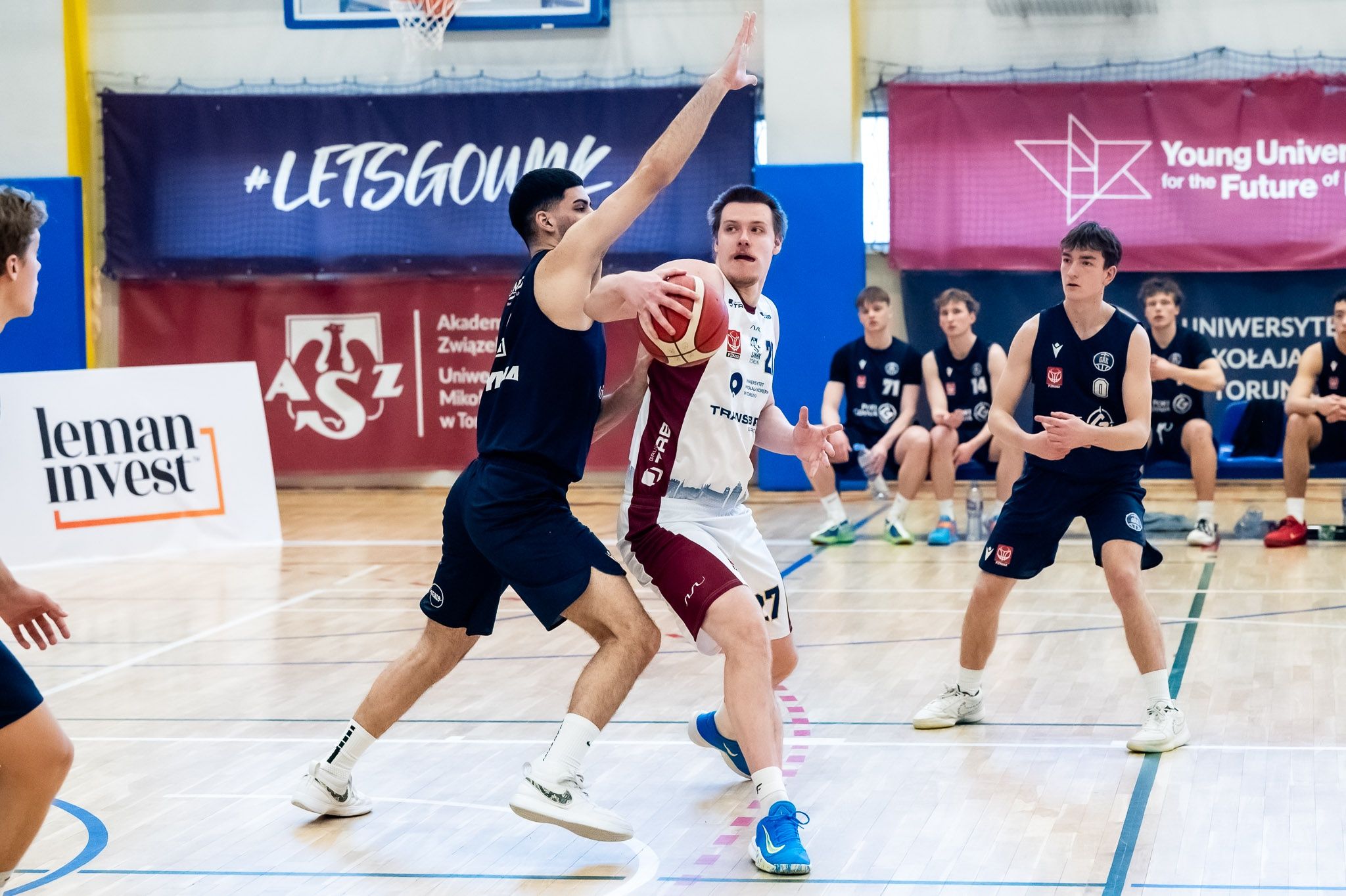 Granie dla Kobiet - mecz koszykarzy AZS UMK - GAK Gdynia