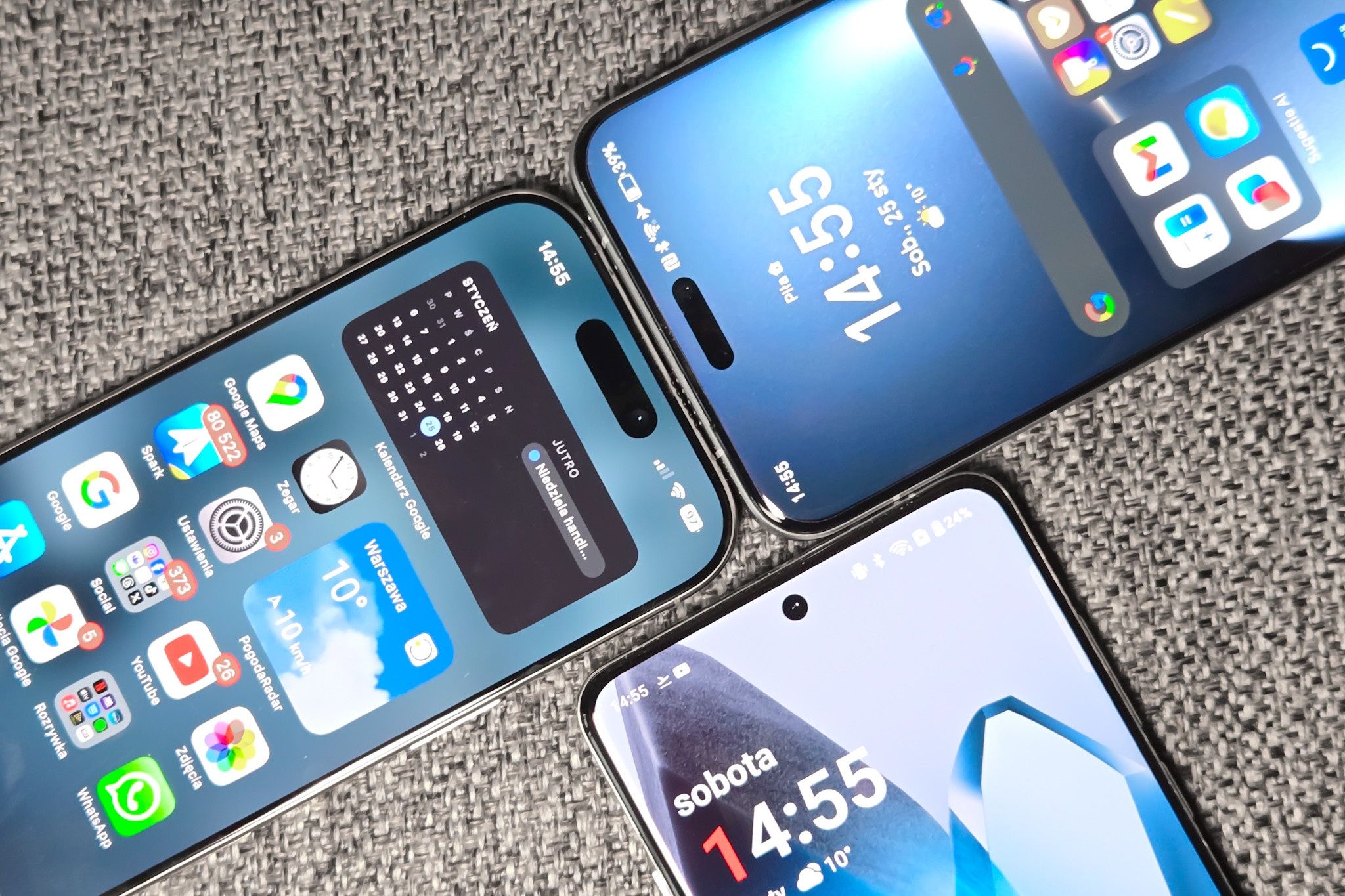 iPhone 16 Pro, Honor Magic 7 Pro i OnePlus 13