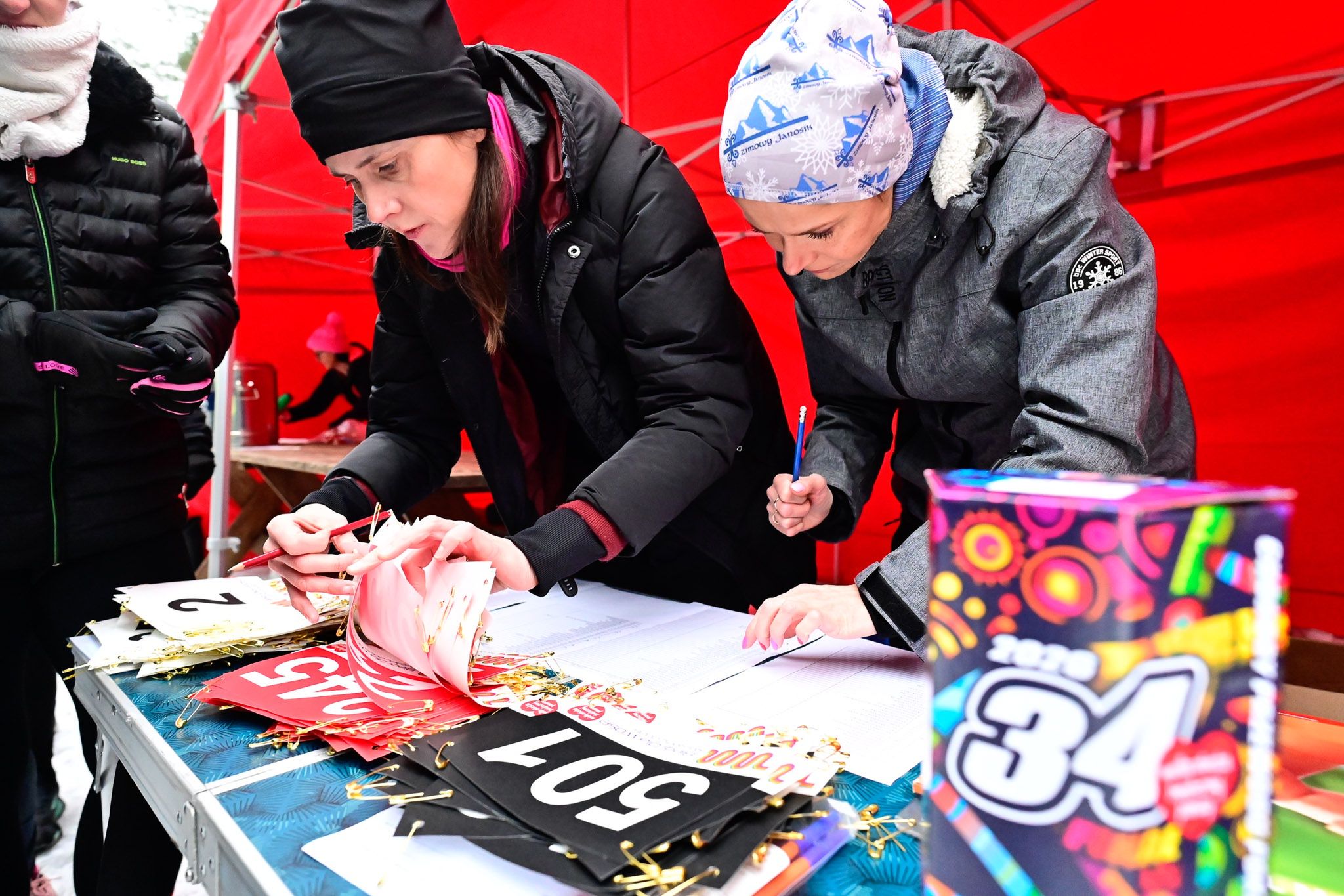 WOŚP w Złejwsi Wielkiej - bieg w Rozgartach