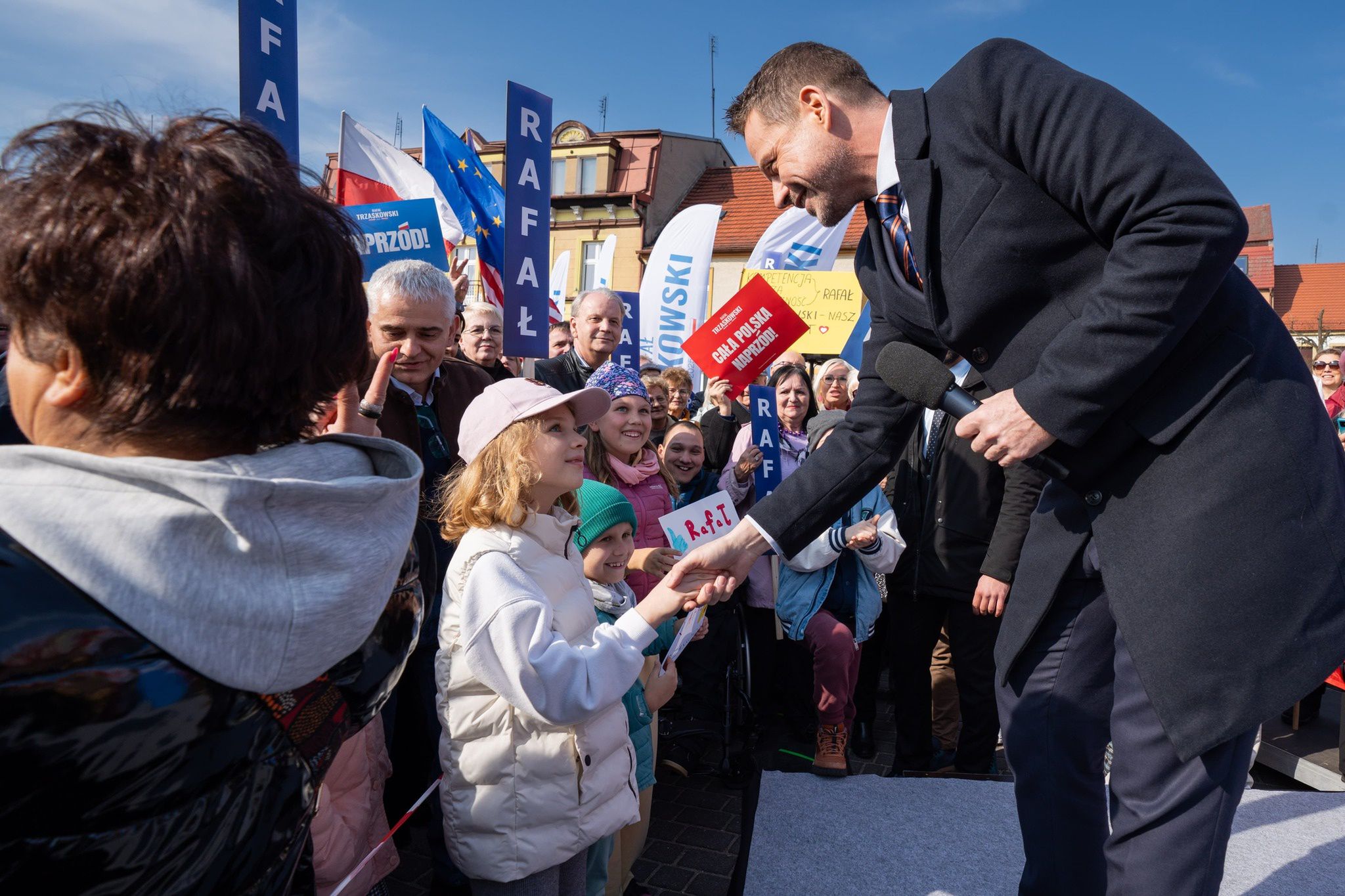 Rafał Trzaskowski w Złotowie