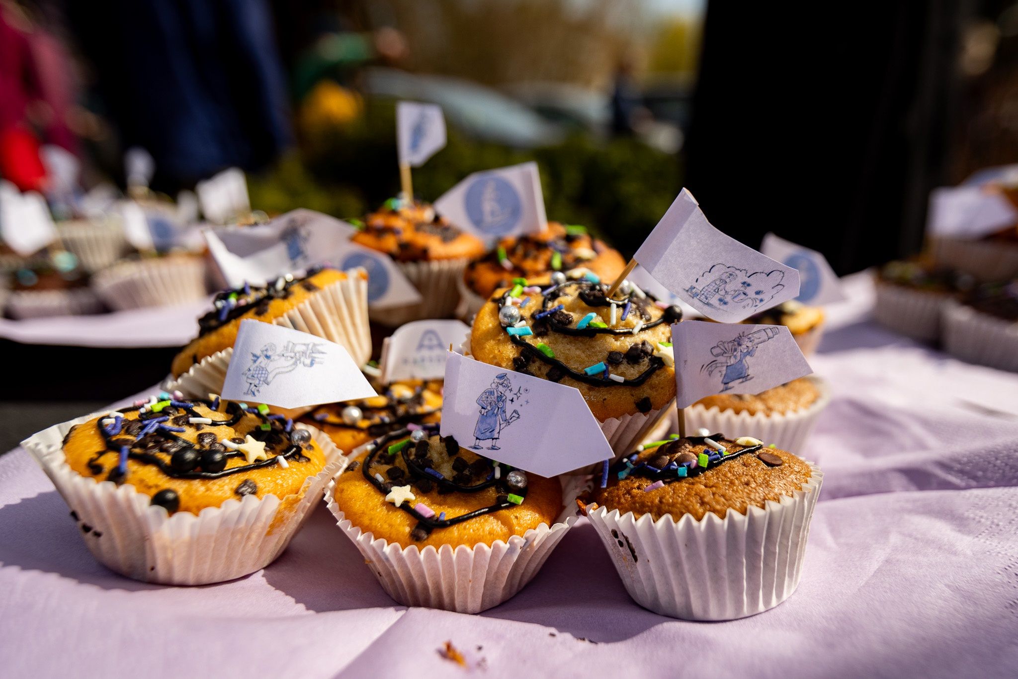 Kosmiczny mural w Toruniu