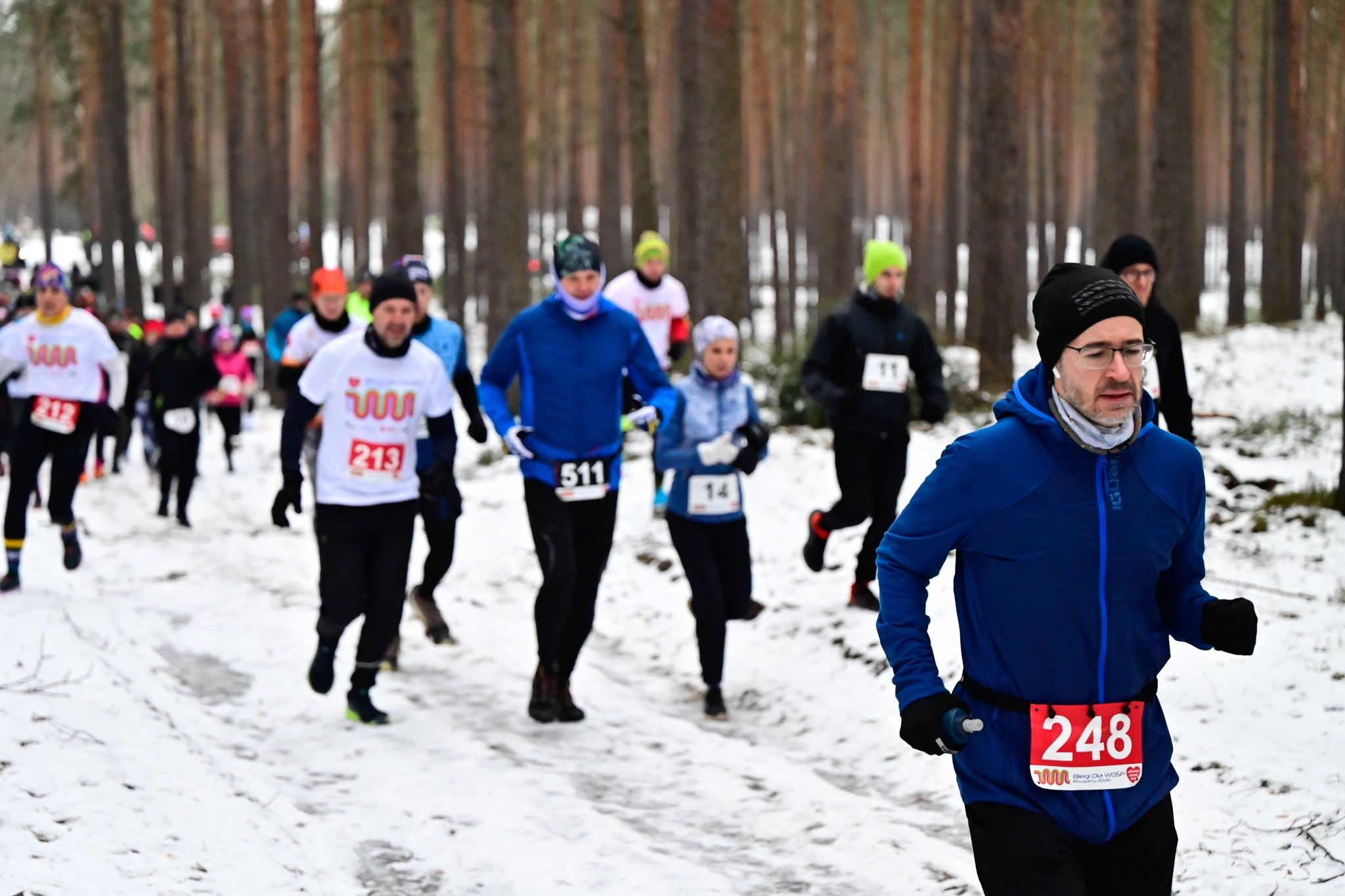 WOŚP-owy bieg w Rozgartach