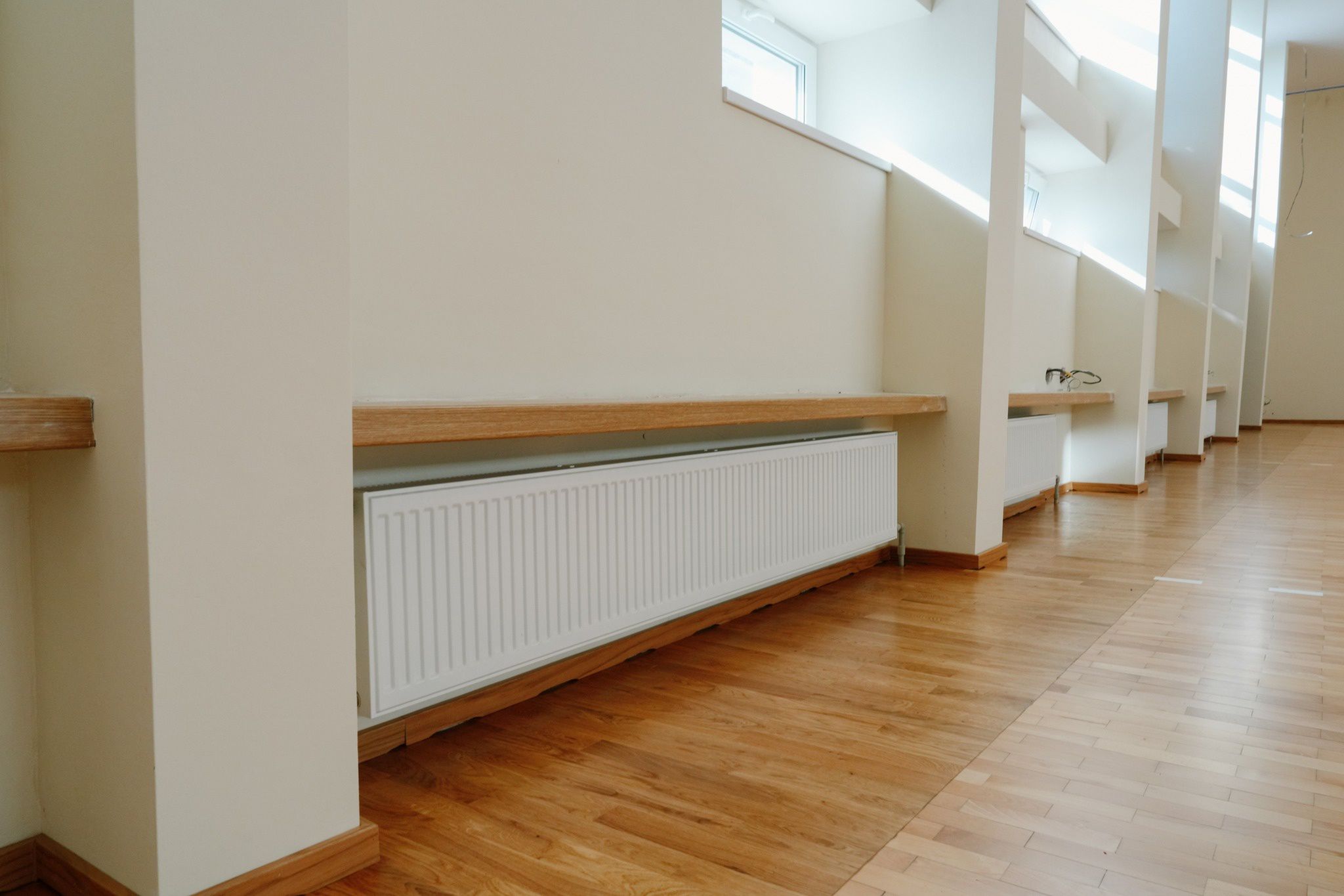 Zmodernizowana sala gimnastyczna 