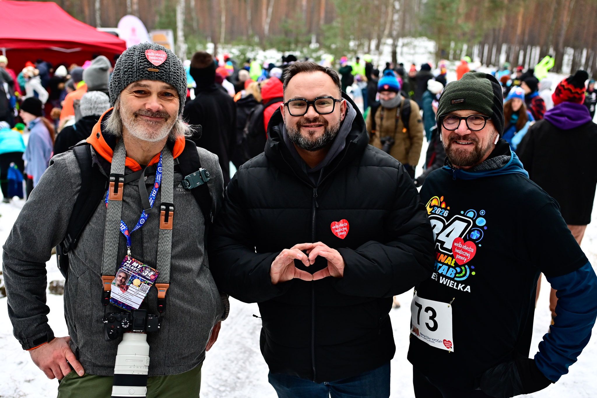 WOŚP-owy bieg w Rozgartach