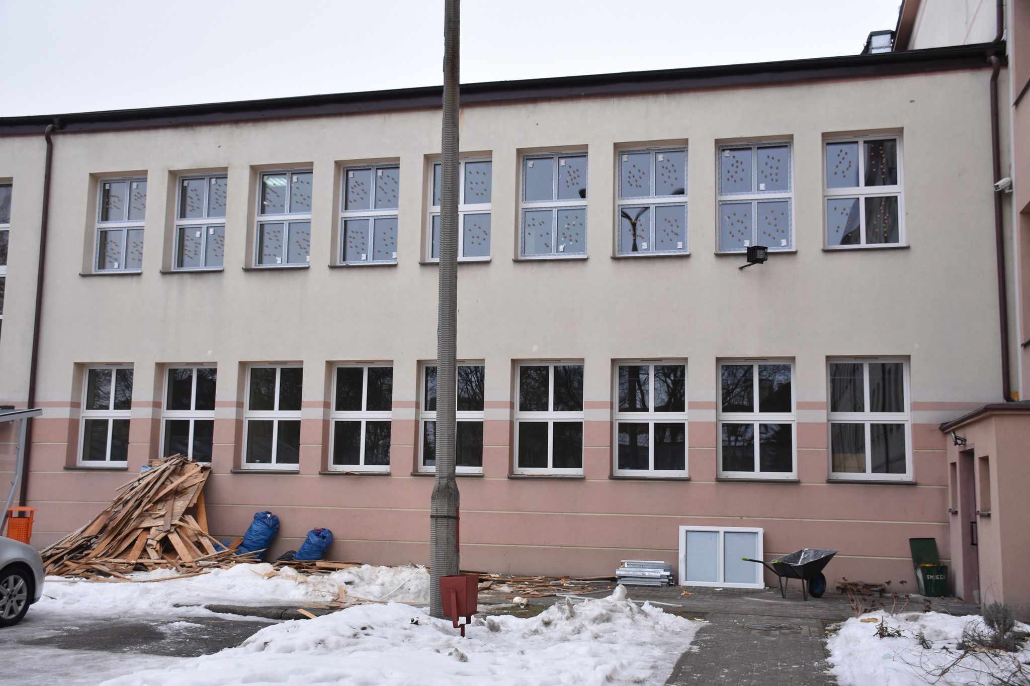 Zespół Szkół numer 3 w trakcie remontu