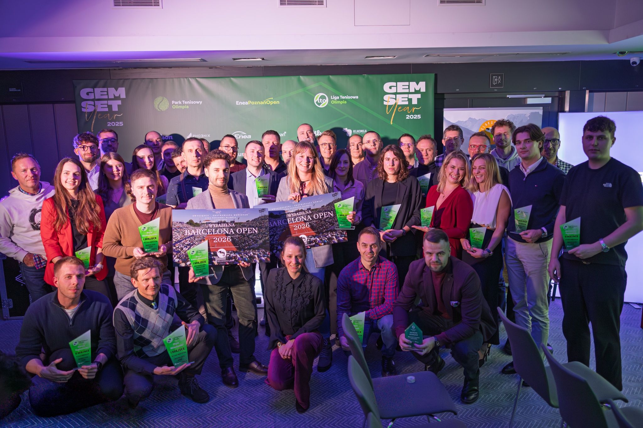 Laureaci letniej edycji LIGI TENISOWEJ OLIMPIA 2025