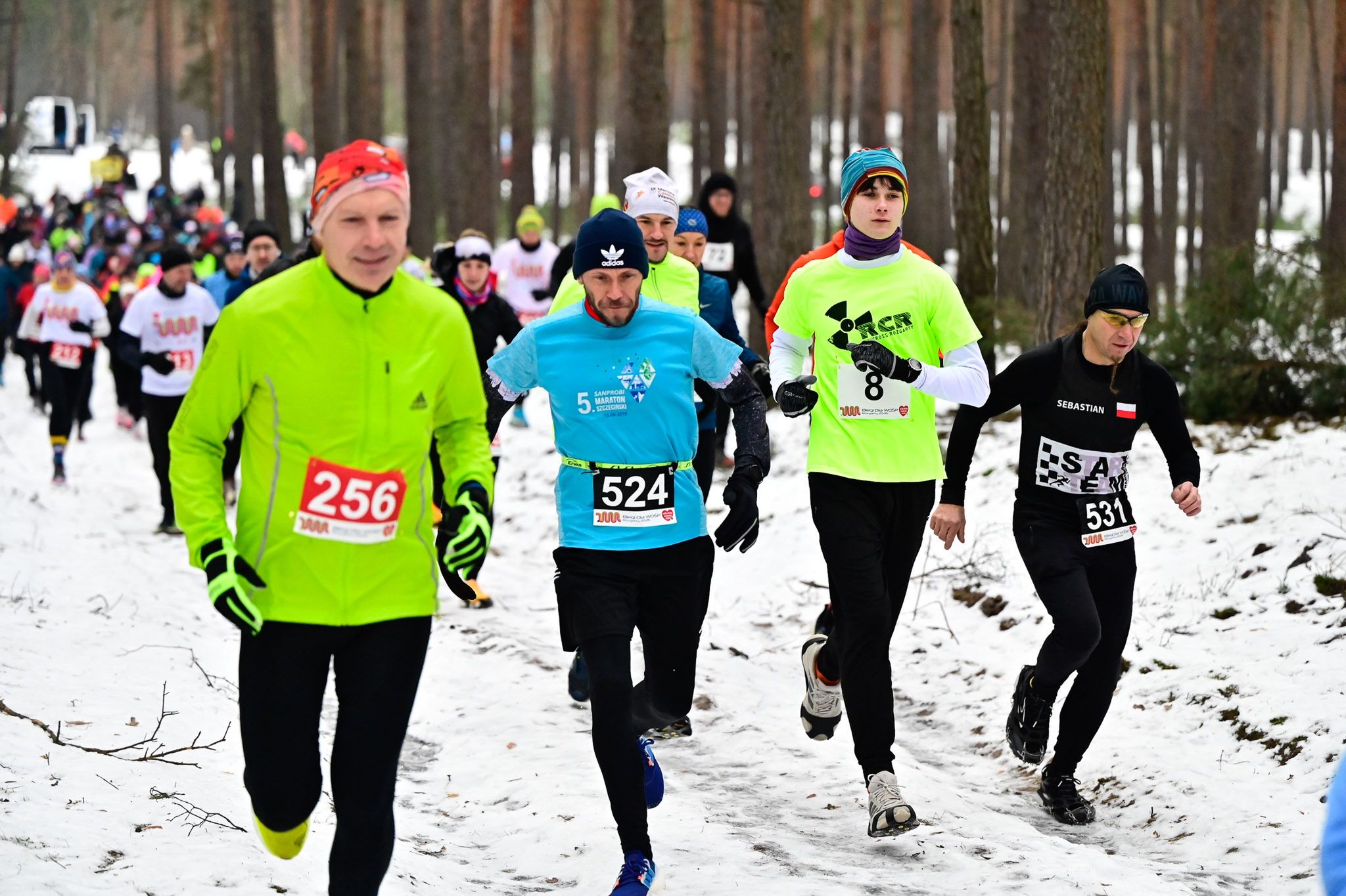 WOŚP-owy bieg w Rozgartach