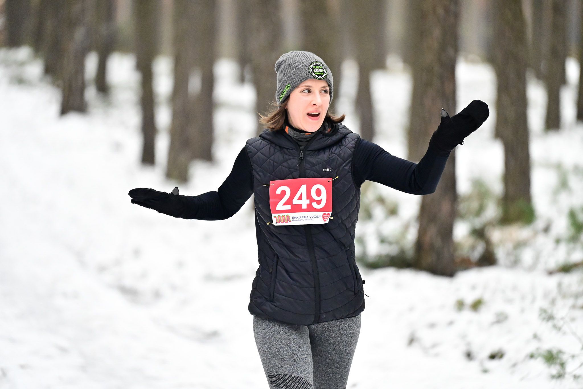 WOŚP-owy bieg w Rozgartach