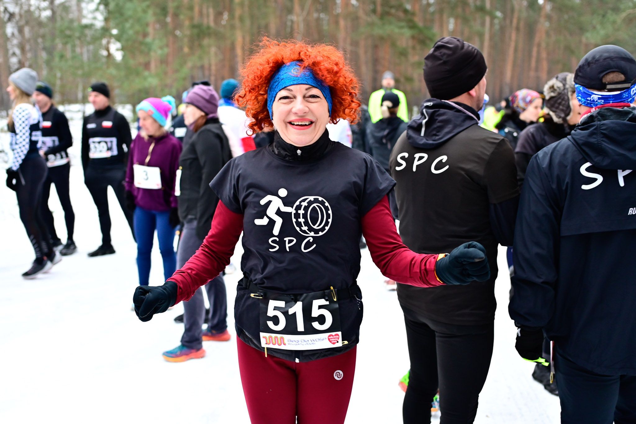 WOŚP w Złejwsi Wielkiej - bieg w Rozgartach