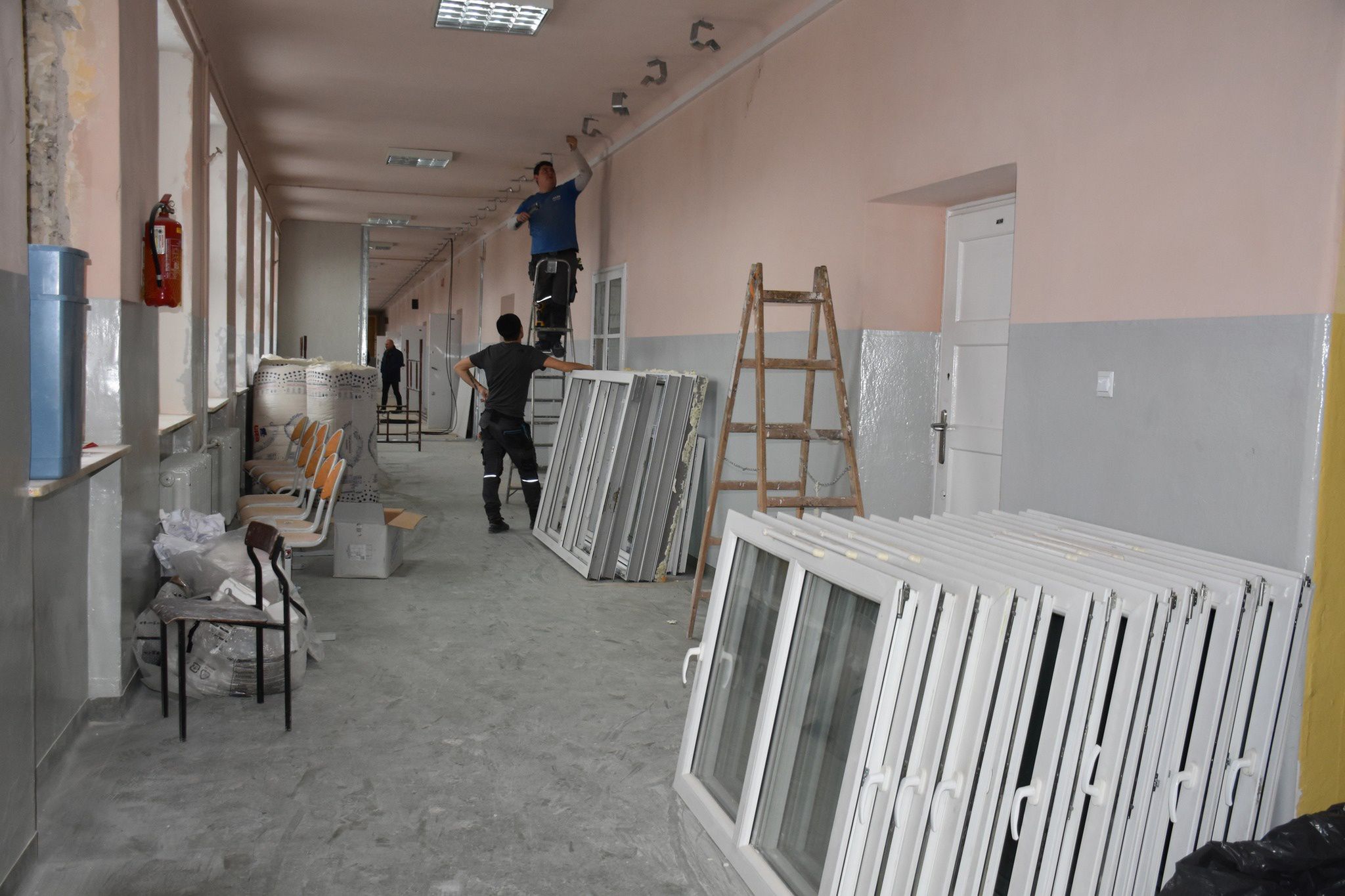 Zespół Szkół numer 3 w trakcie remontu