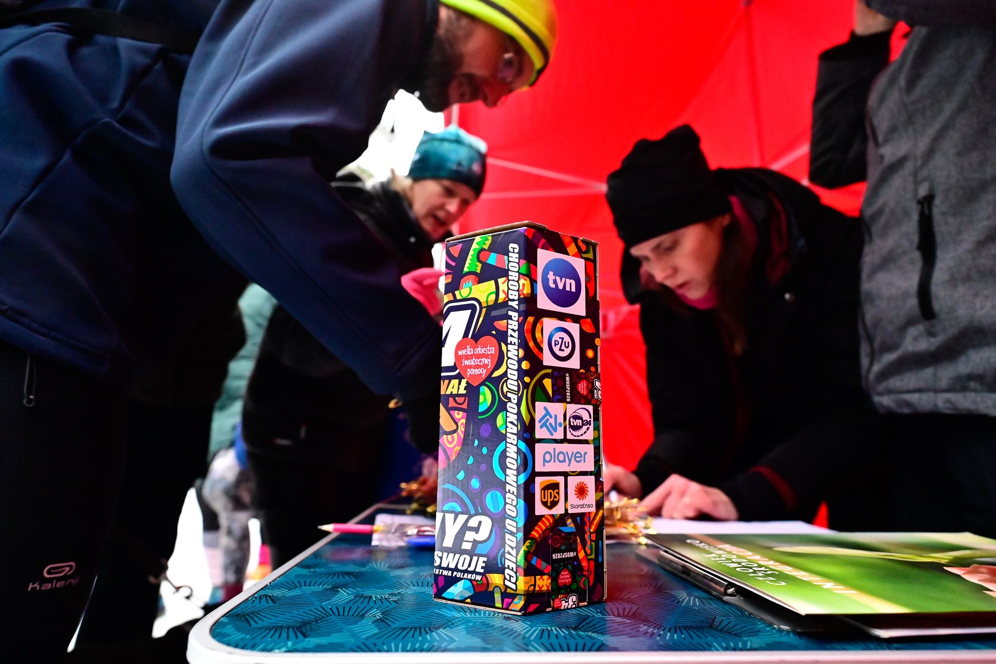 WOŚP w Złejwsi Wielkiej - bieg w Rozgartach