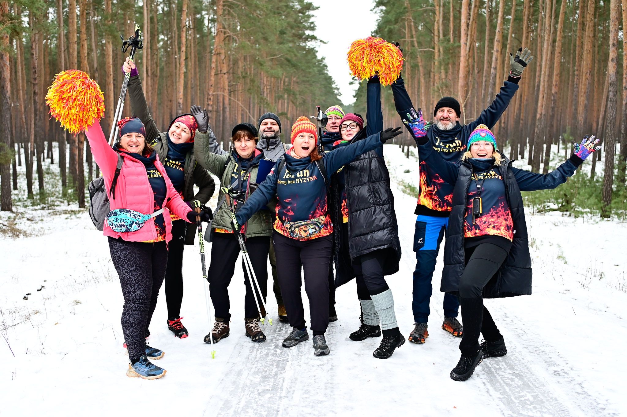 WOŚP w Złejwsi Wielkiej - bieg w Rozgartach