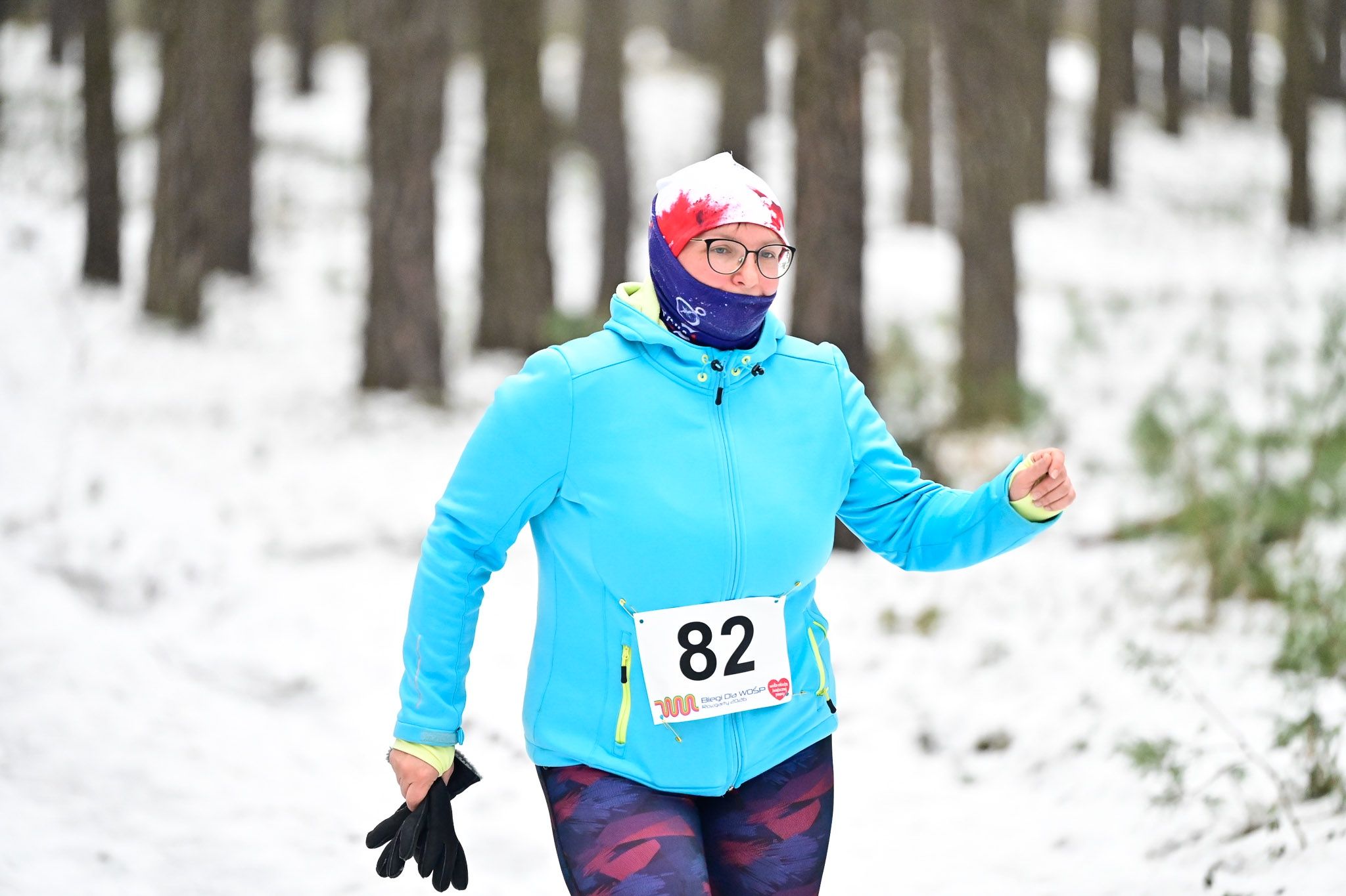 WOŚP-owy bieg w Rozgartach