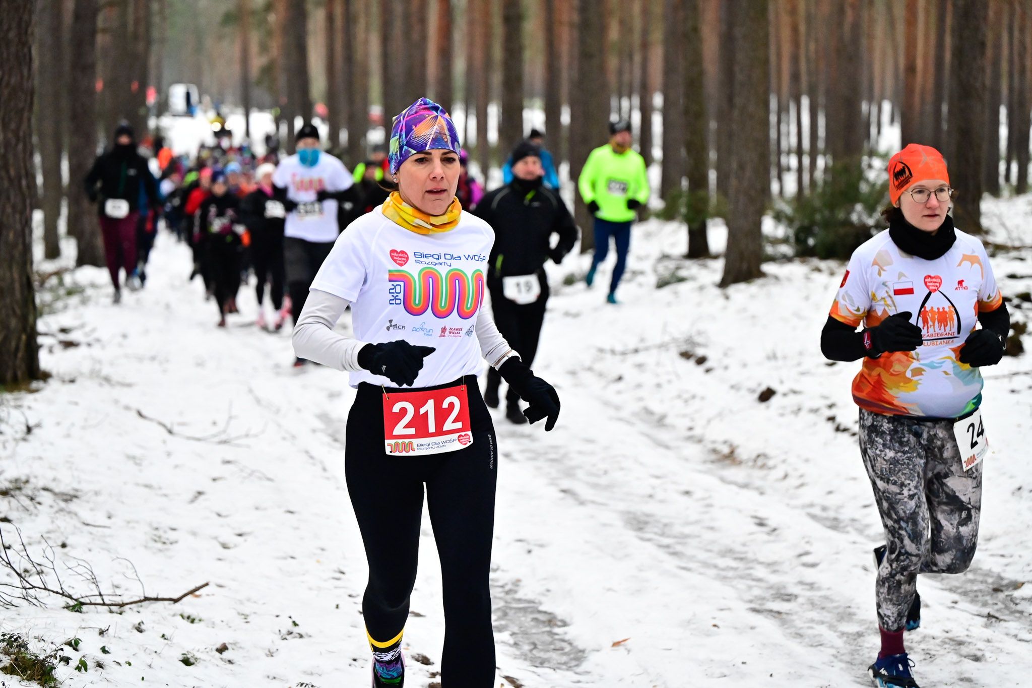 WOŚP-owy bieg w Rozgartach