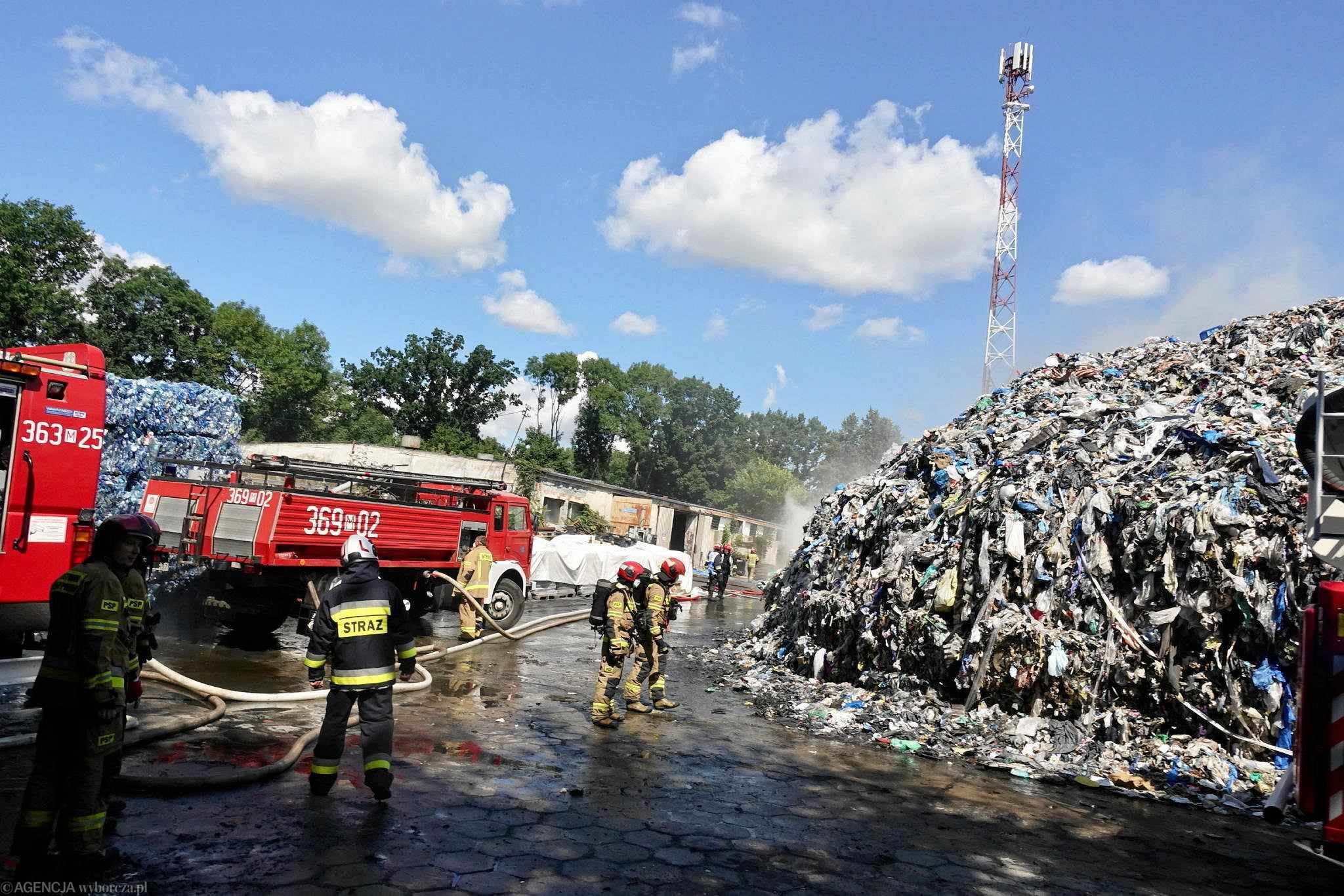 Pożar składowiska w 2023 roku 