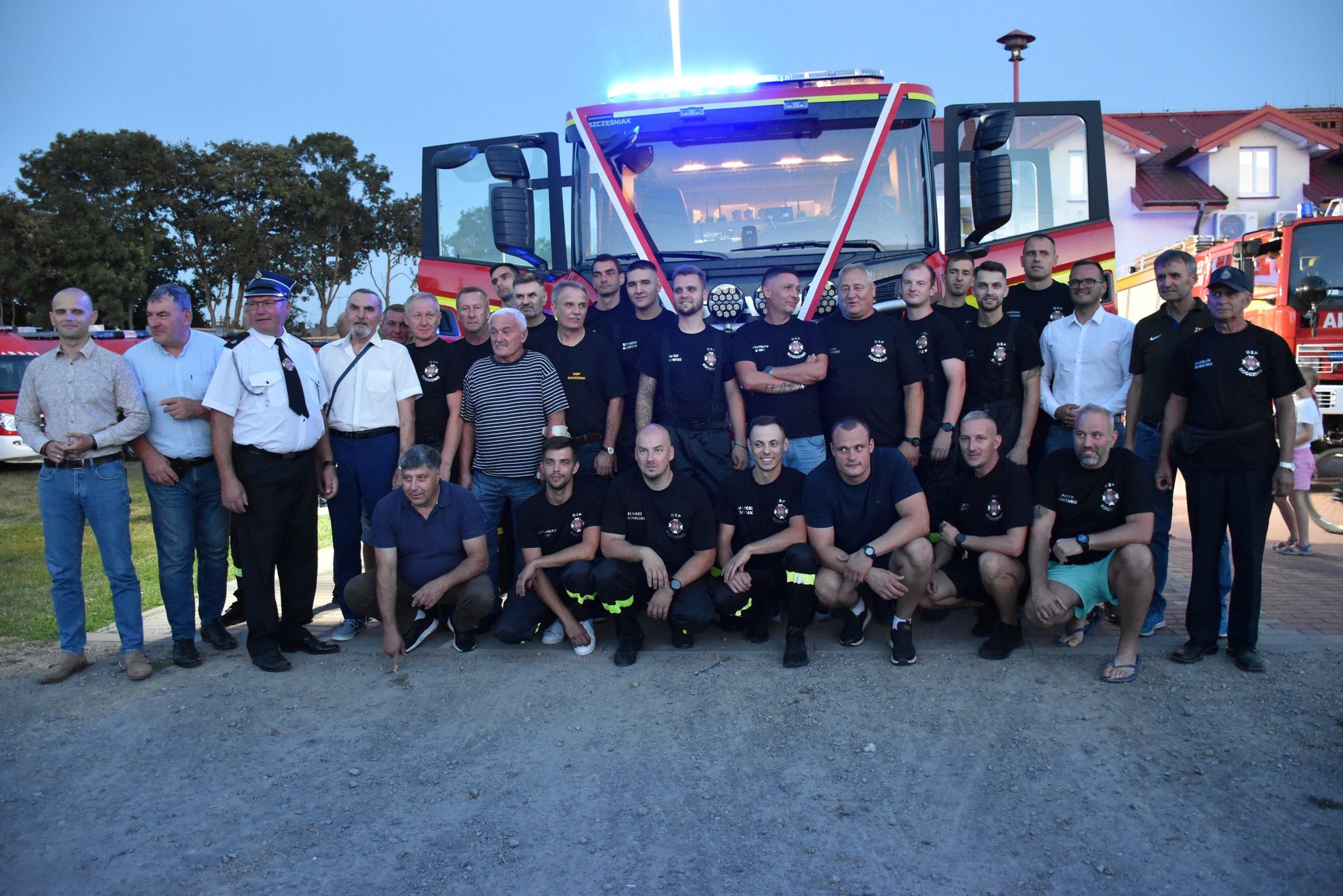 Przywitanie i odbiór nowego wozu