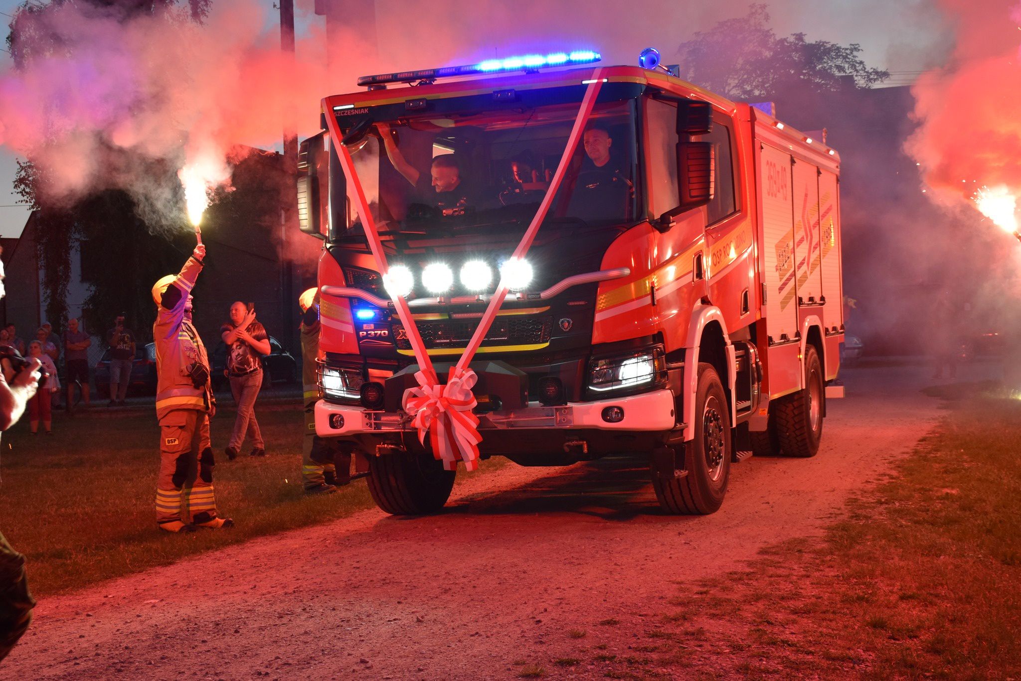 Przywitanie i odbiór nowego wozu