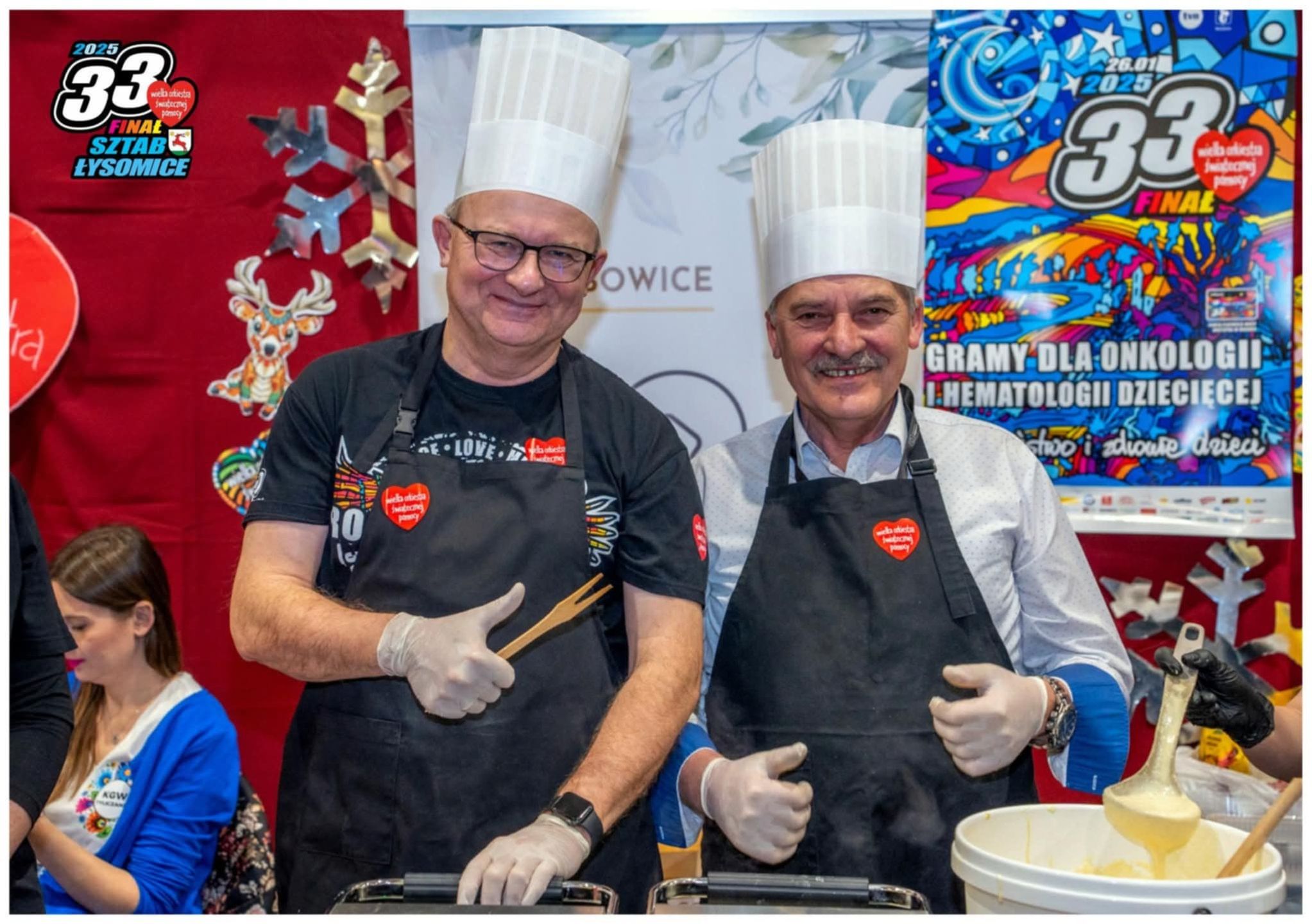 Atrakcje przygotowane przez sztab w ramach WOŚP Łysomice