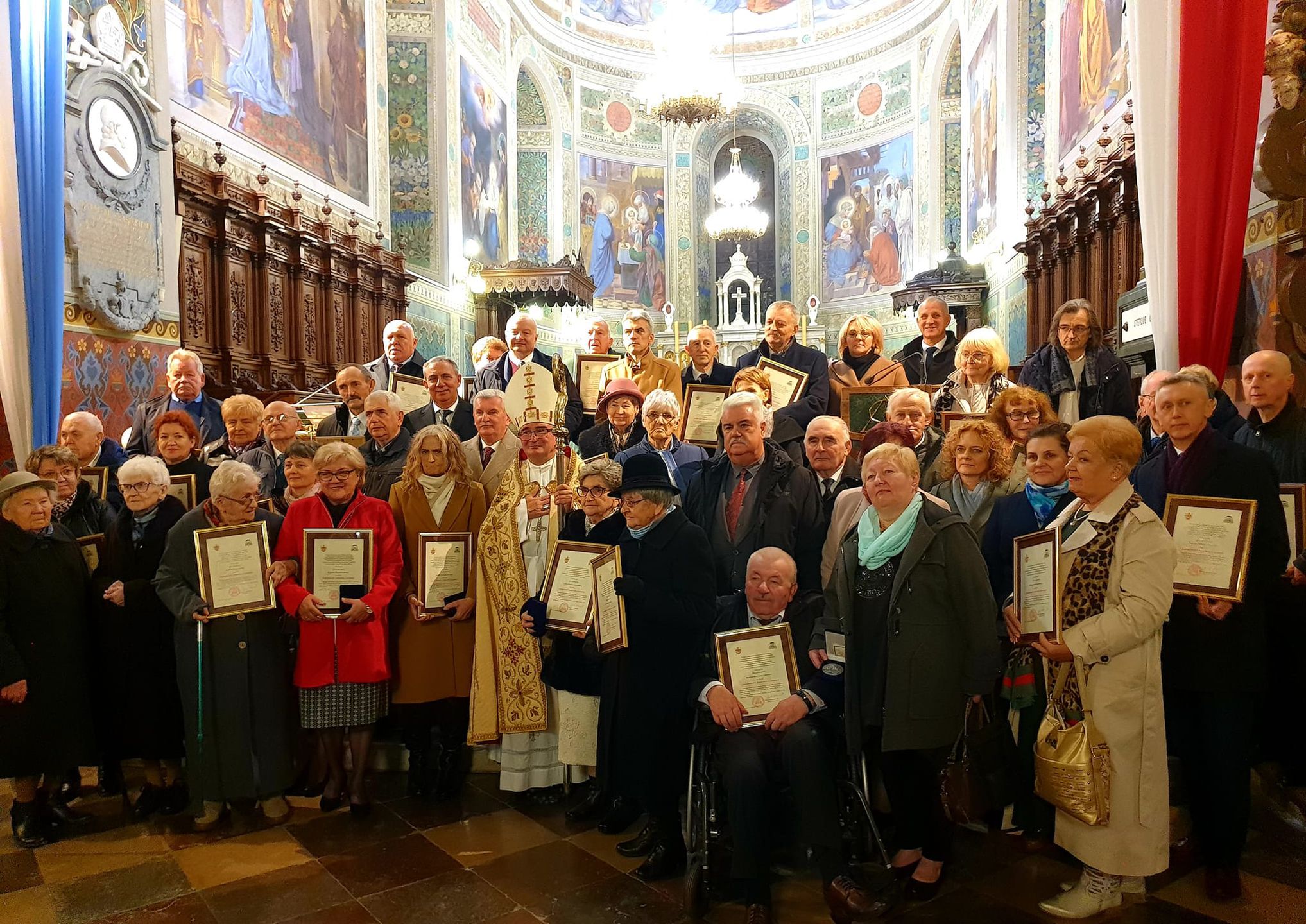 Biskup Płocki wręczył medale