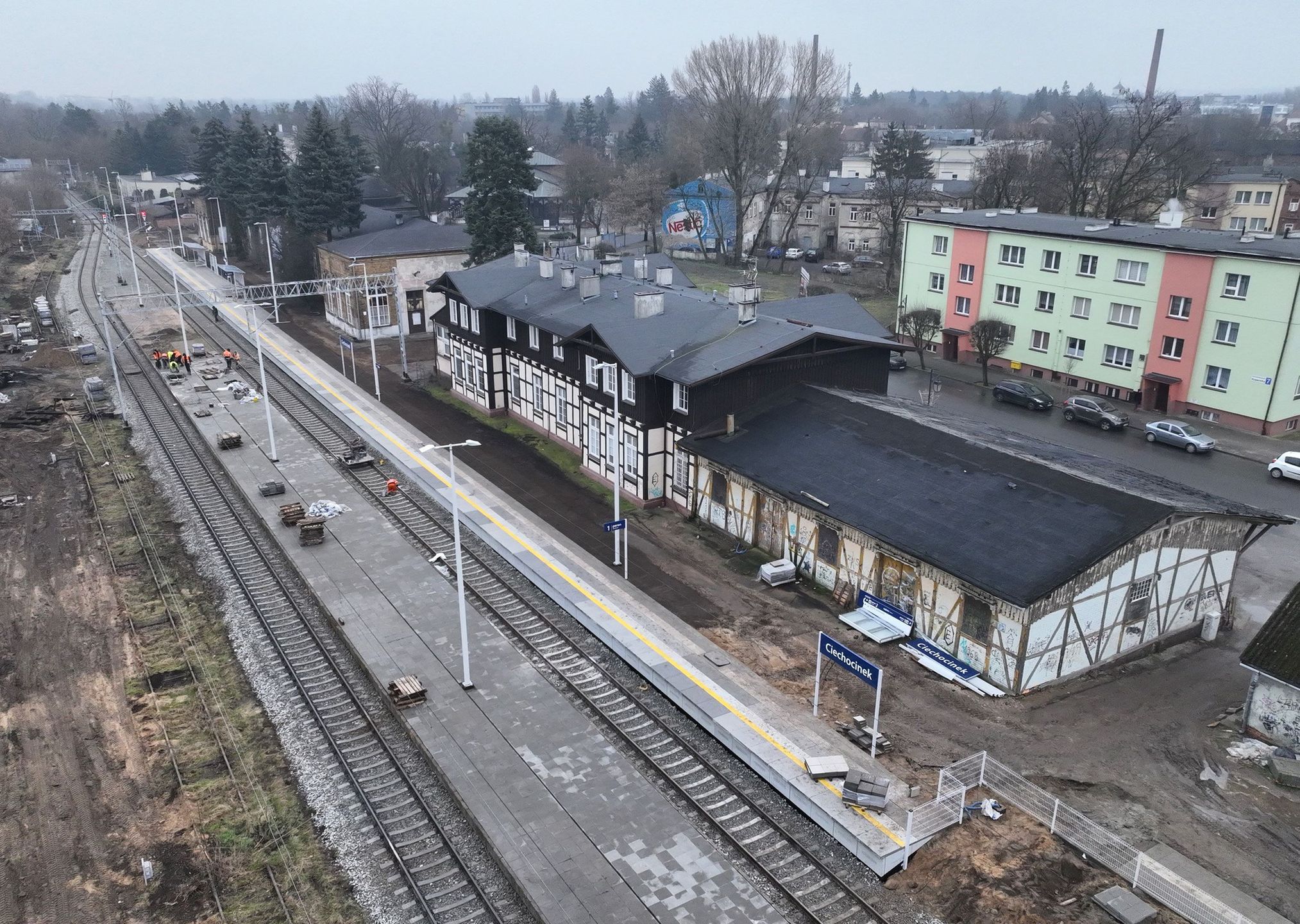 Dworzec w Ciechocinku przejdzie remont.