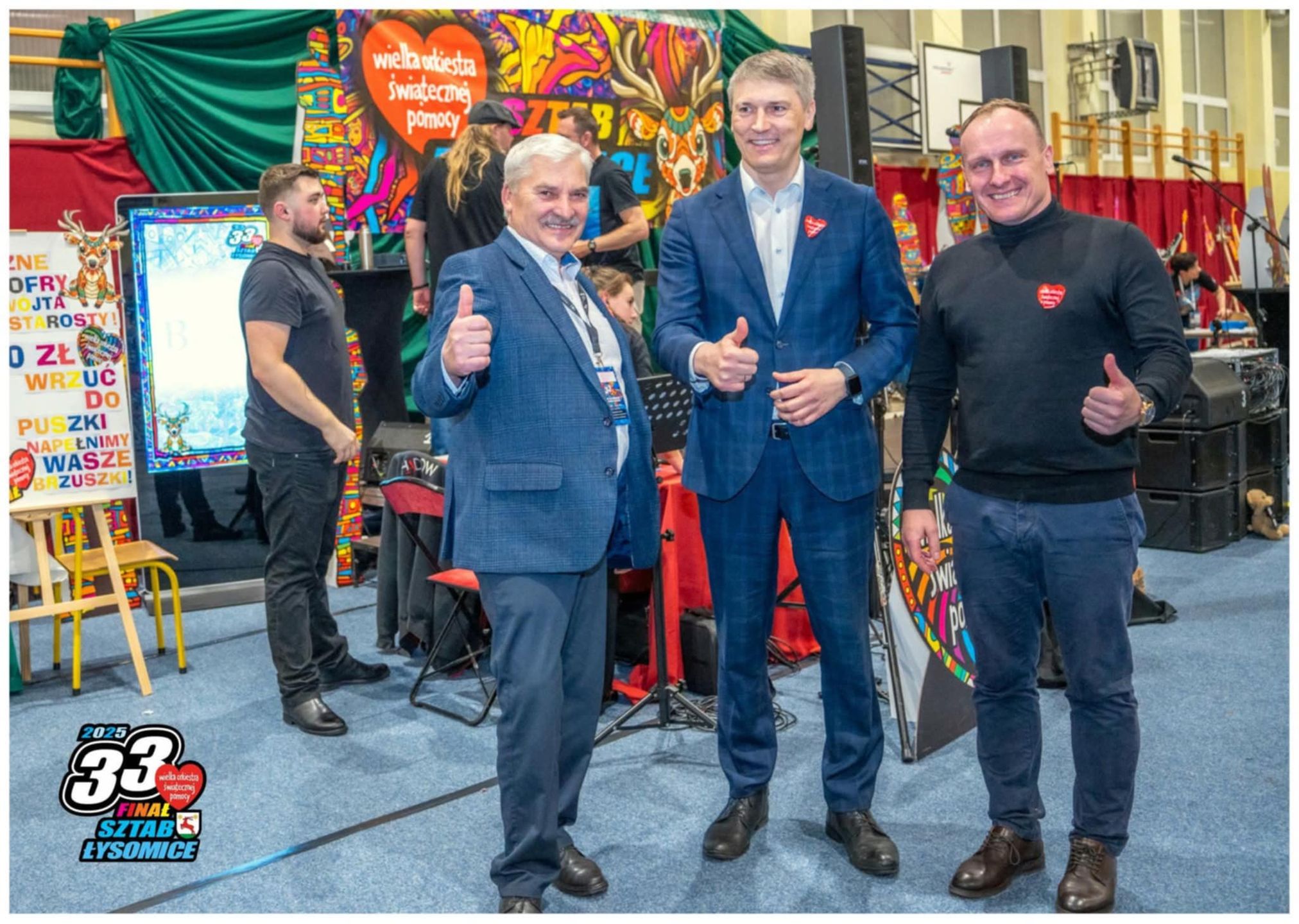 Atrakcje przygotowane przez sztab w ramach WOŚP Łysomice