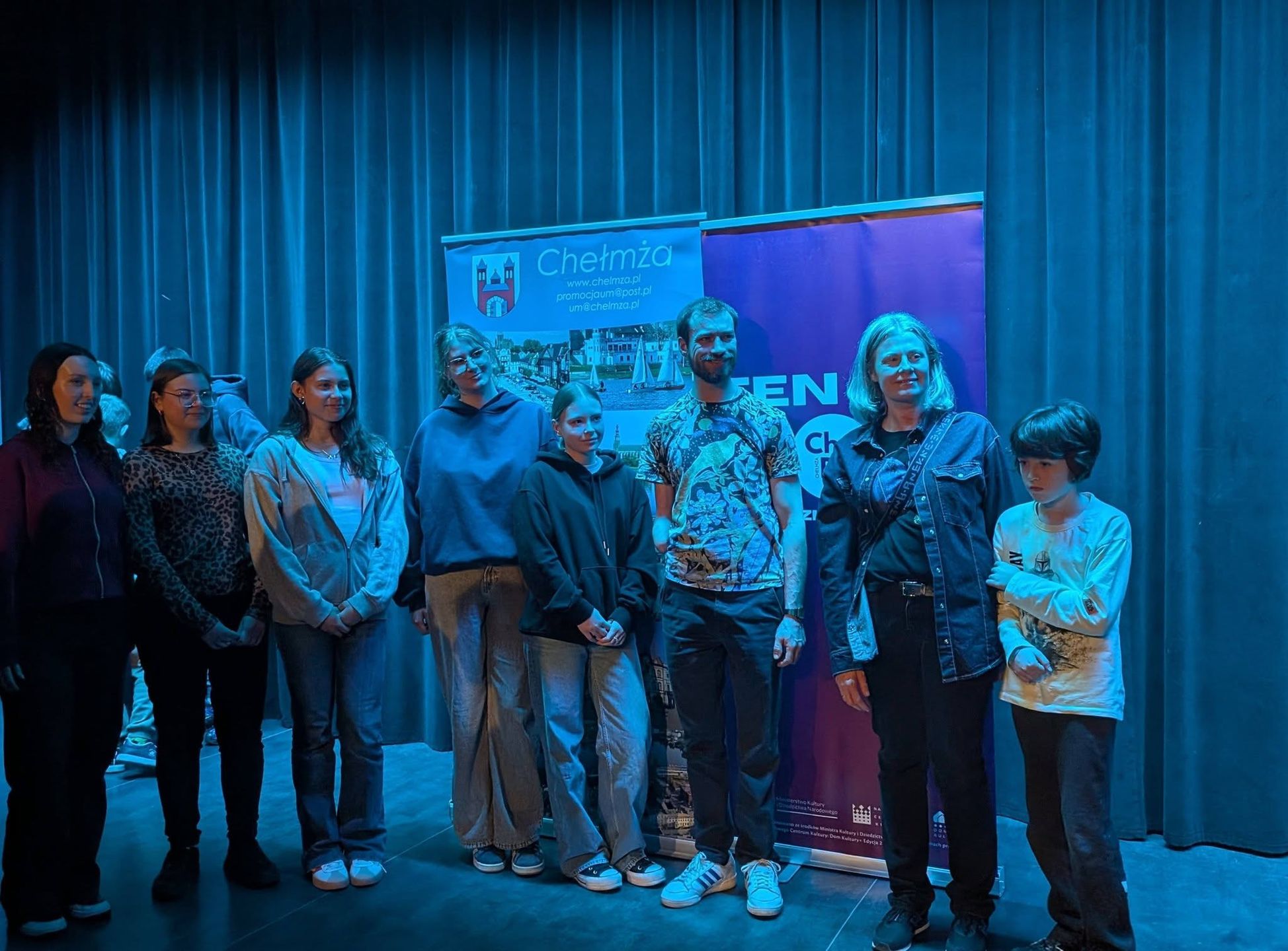 Jasiek Mela w Chełmżyńskim Domu Kultury