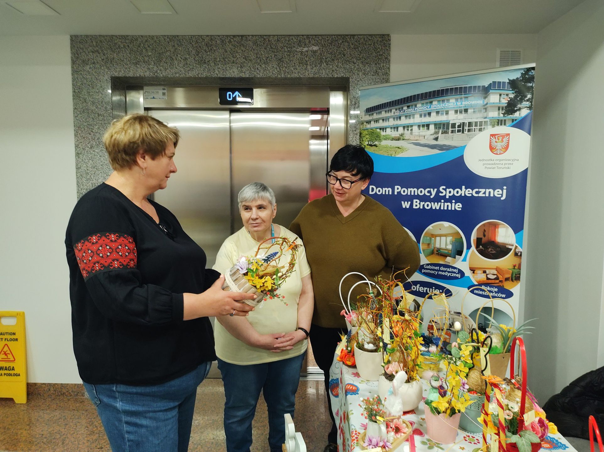 Jarmark świąteczny w Starostwie