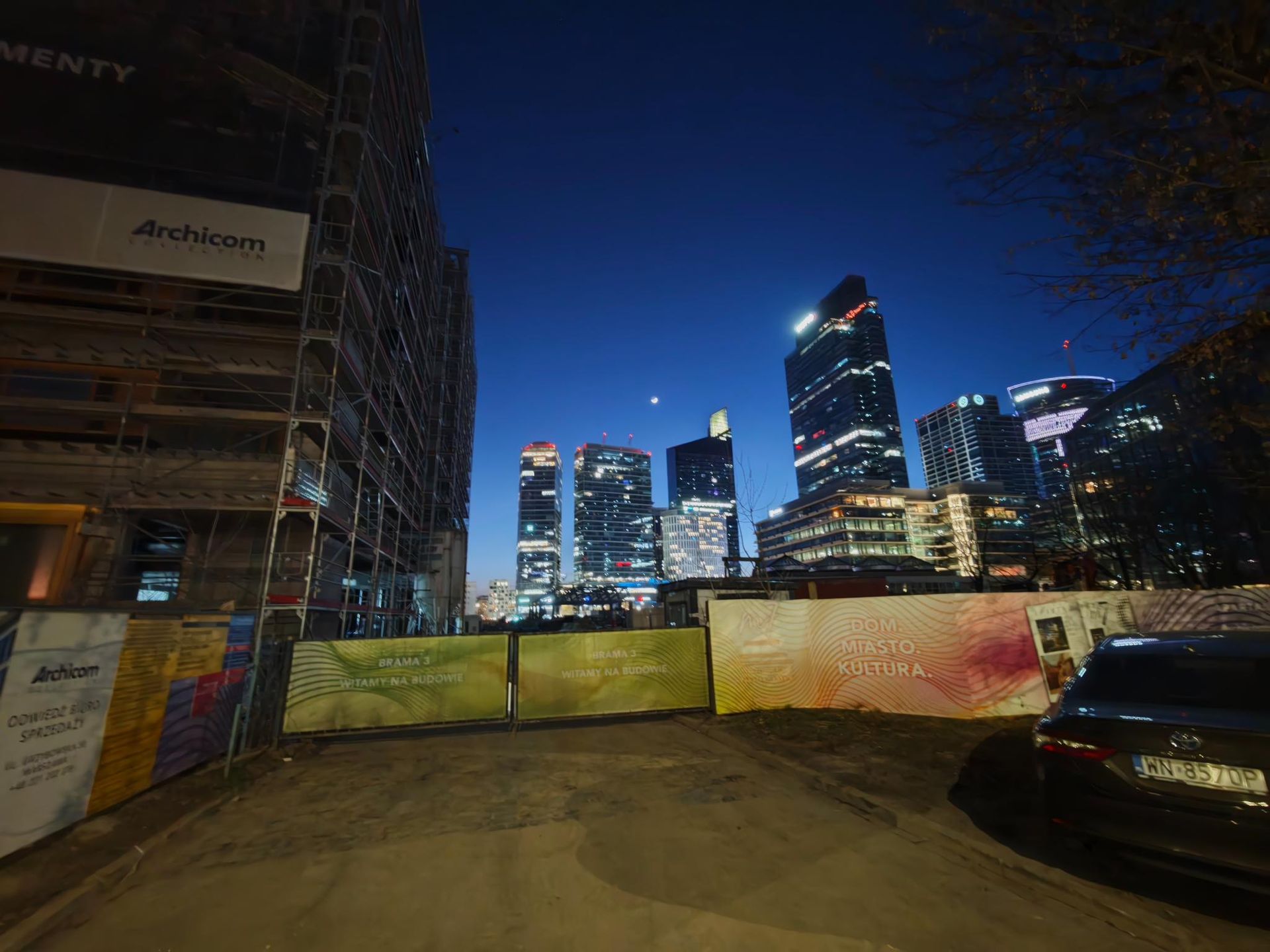 Zdjęcie nocne z Xiaomi 17 Ultra