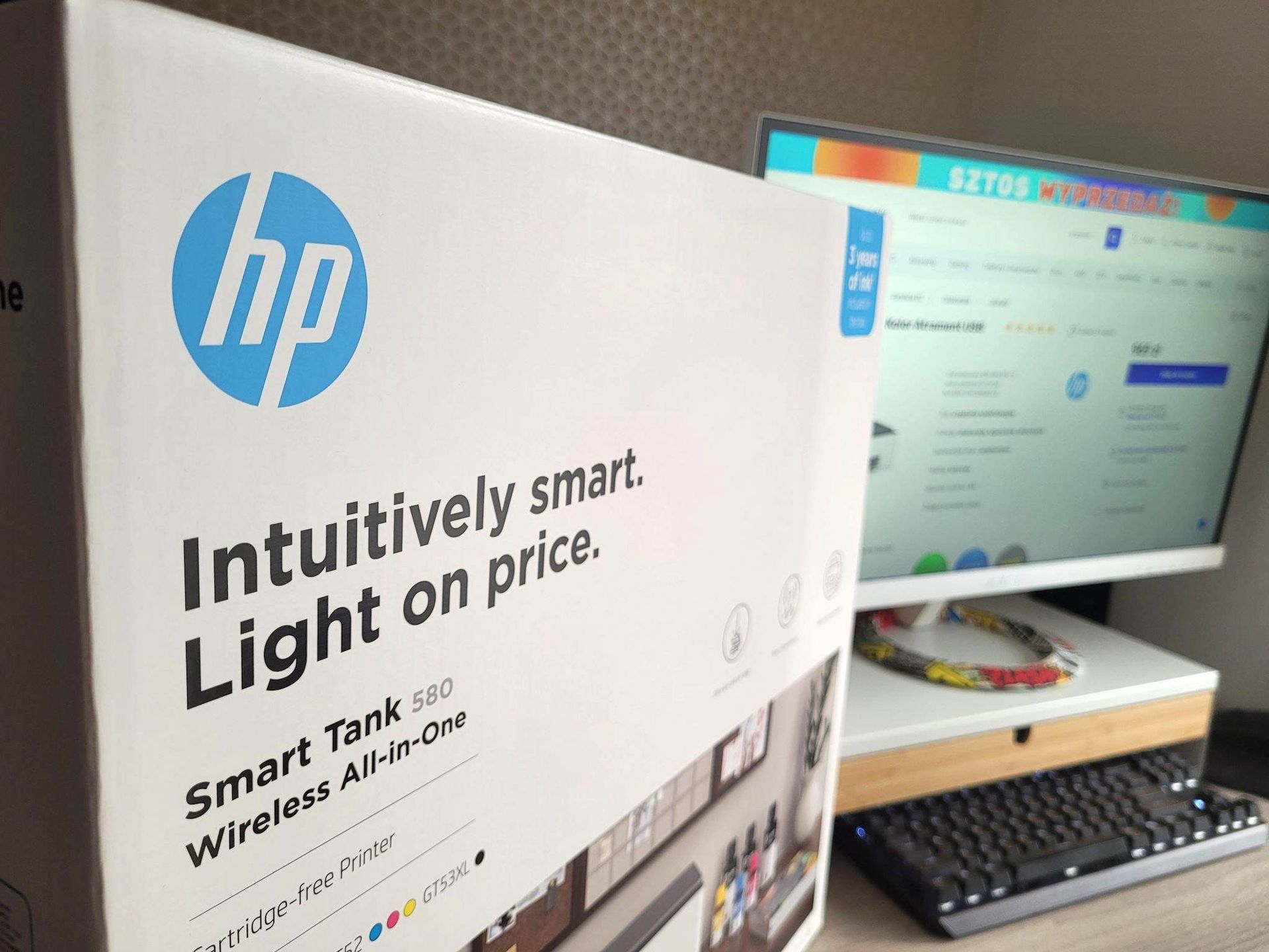HP Smart Tank 580 pudełko