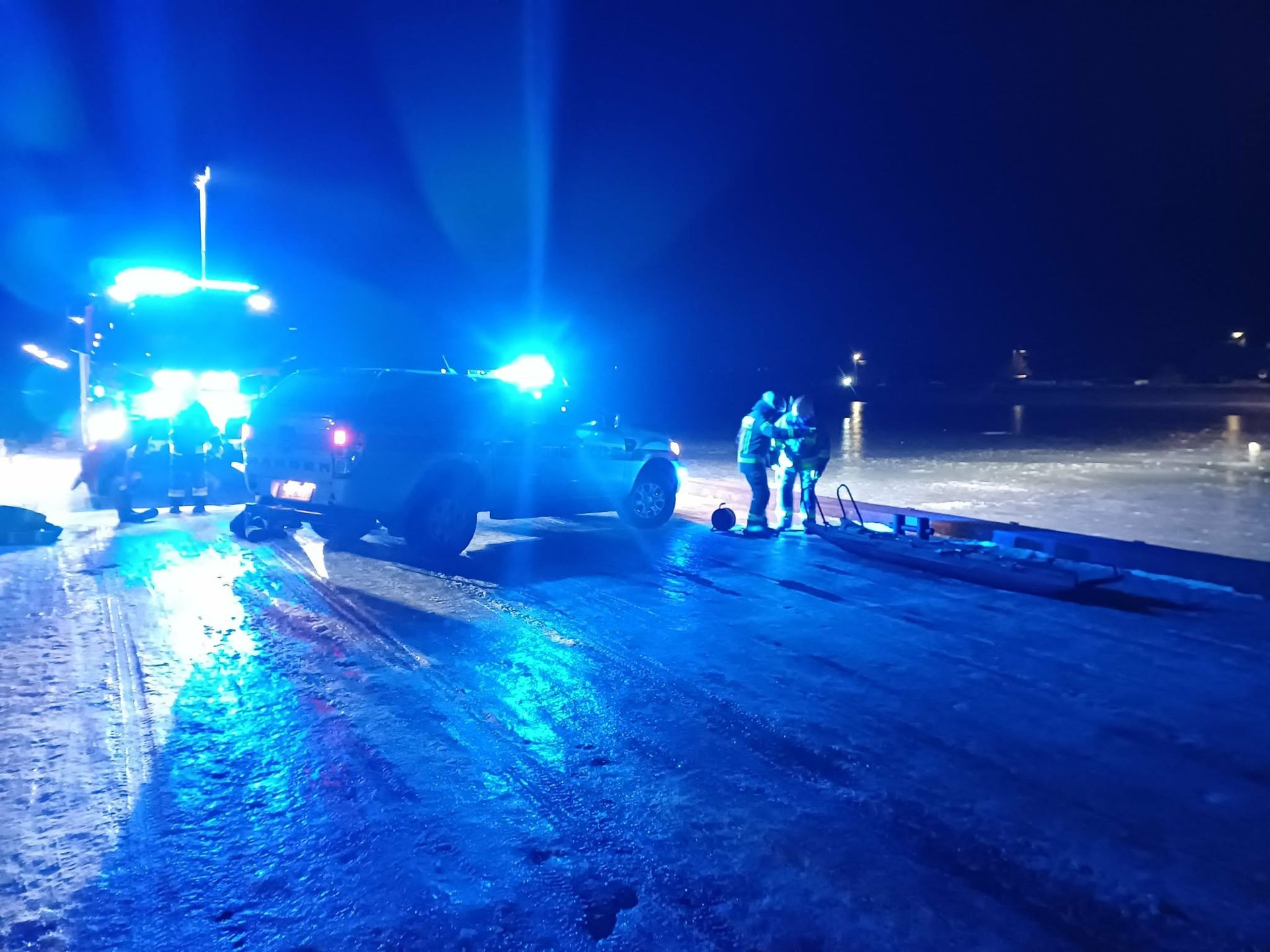 Uratowane trzy łabędzie 