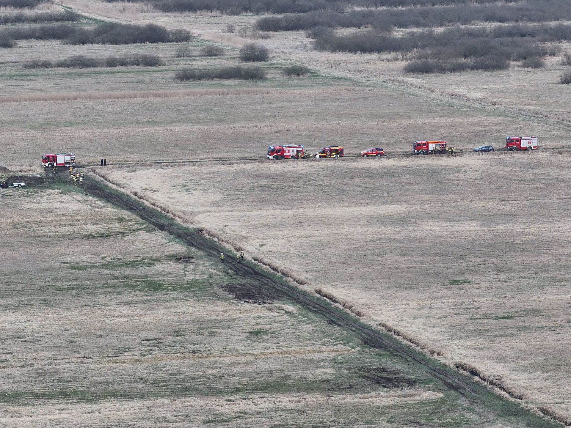 Pożar łąk nadnoteckich