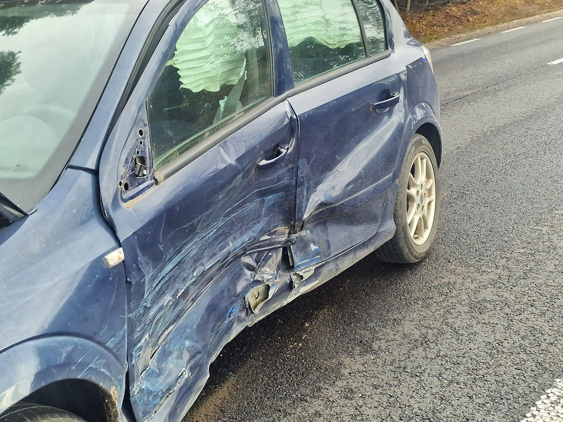 Zdarzenie drogowe w Brzechowie