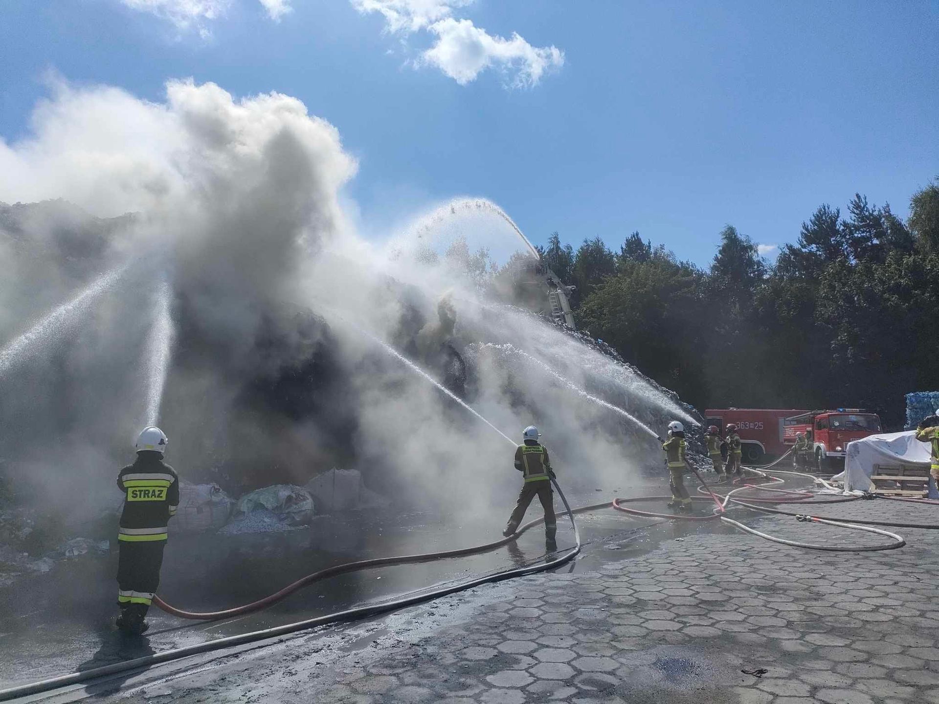 Pożar składowiska w 2023 roku 