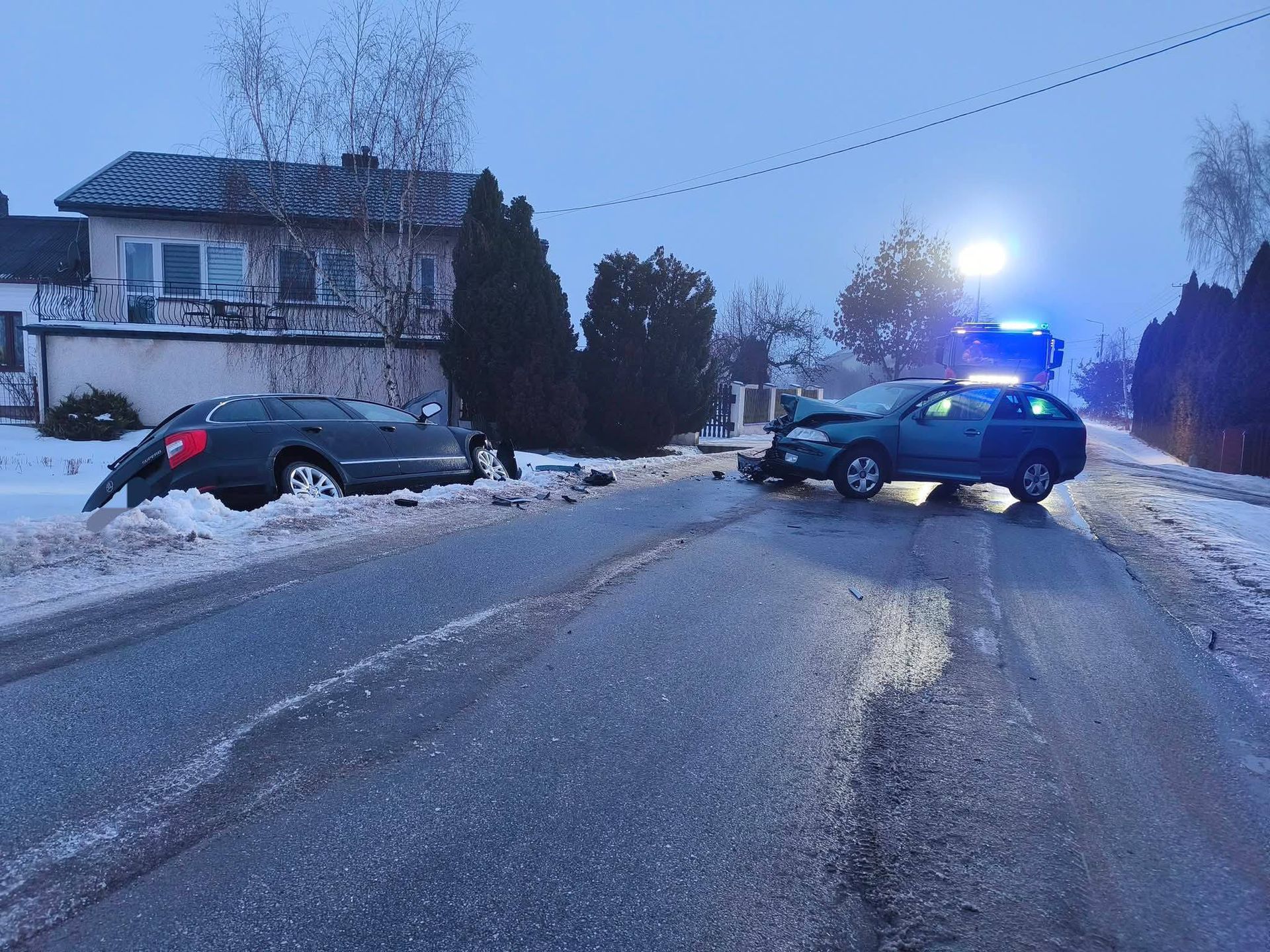 Zdarzenie w Białkowie