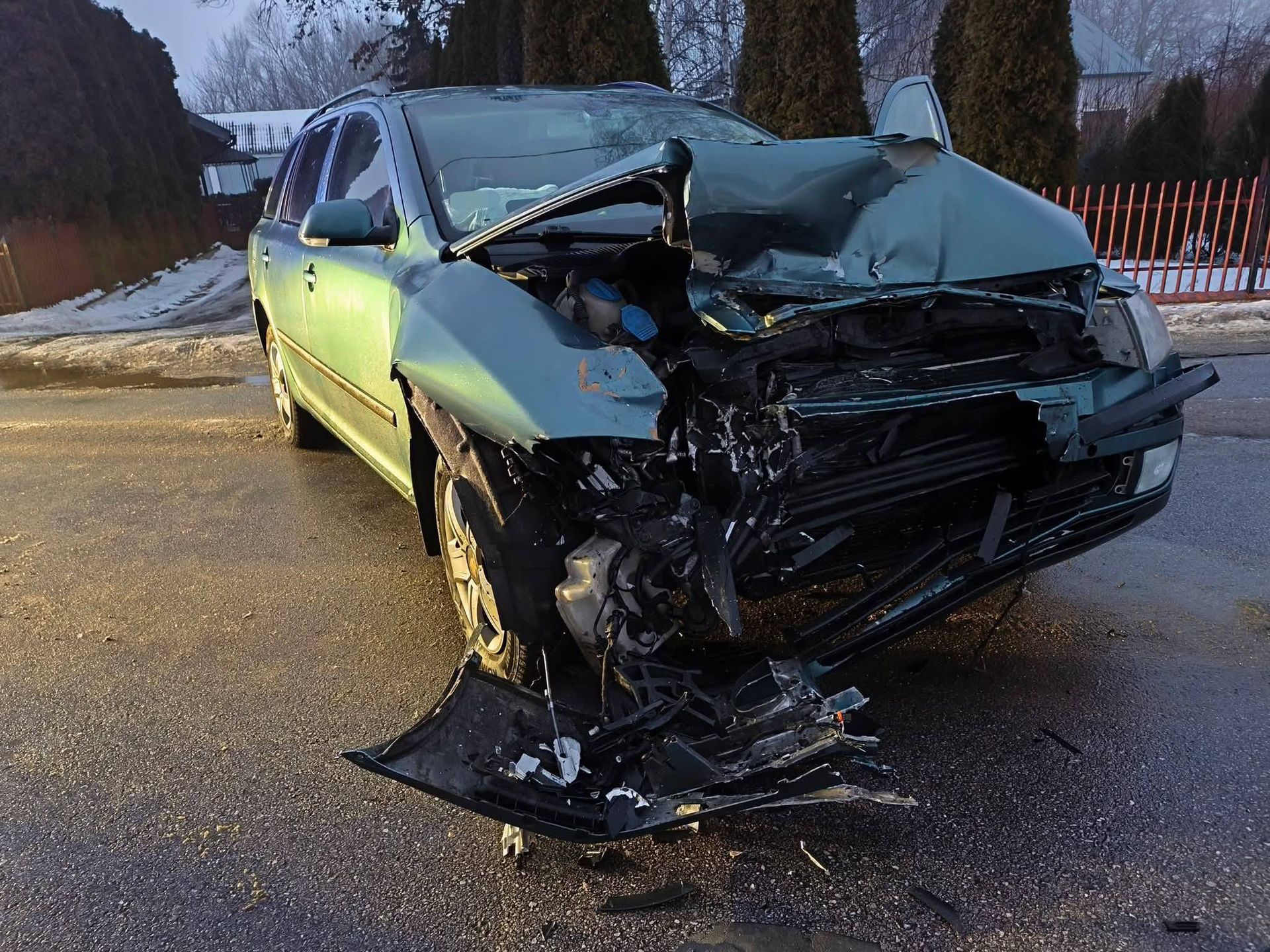 Zdarzenie w Białkowie