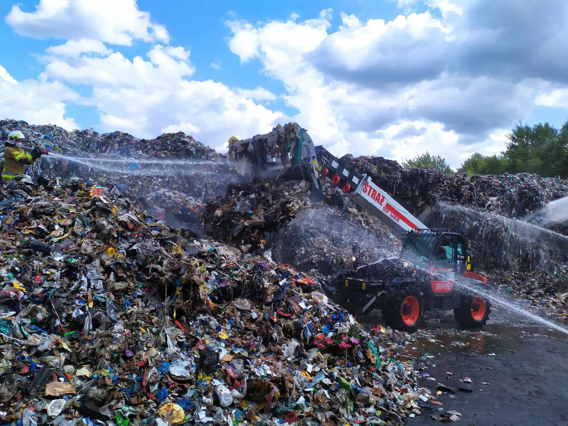 Pożar składowiska w 2023 roku 