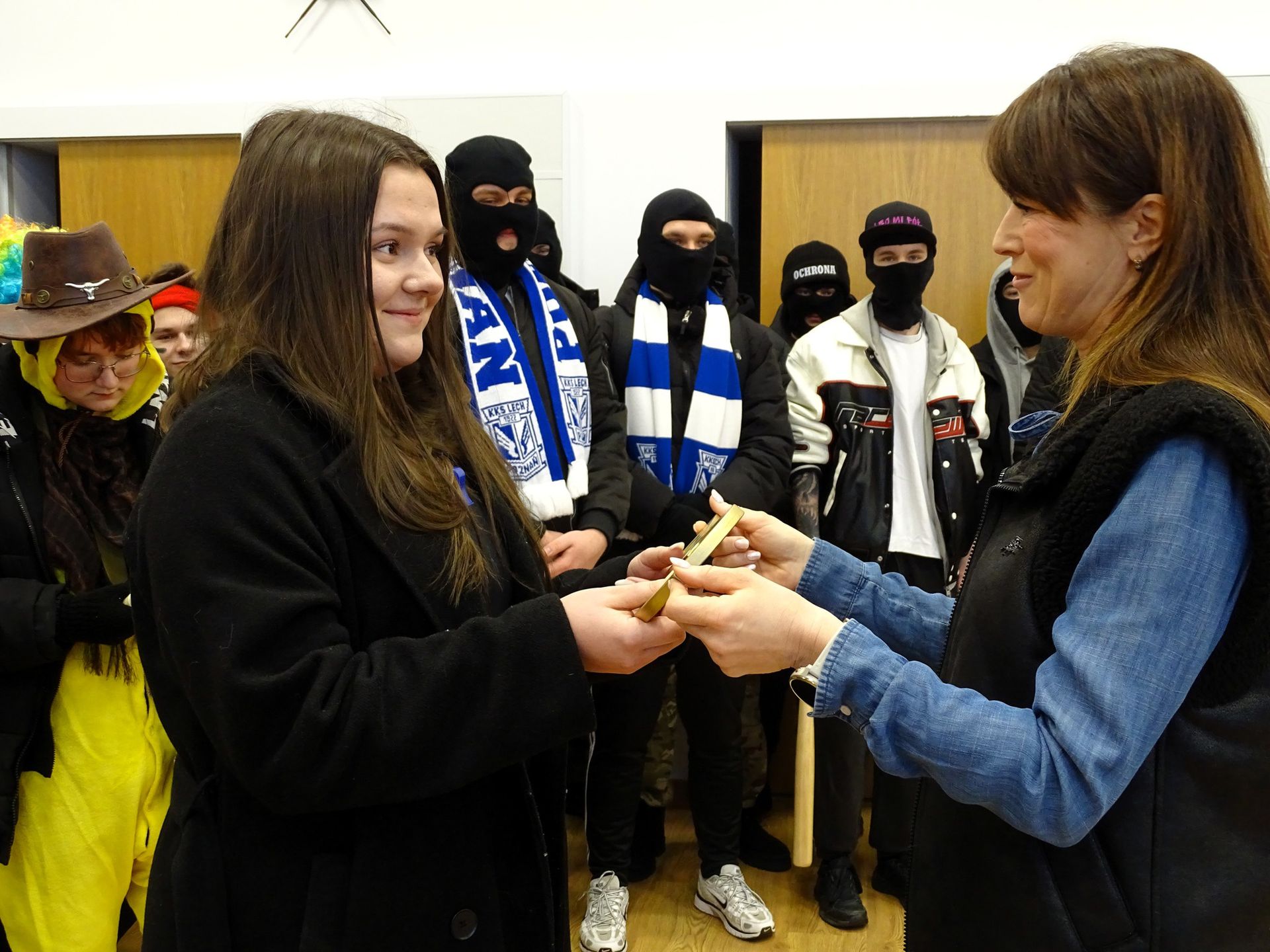 Młodzież spotkała się z władzami samorządowymi powiatu