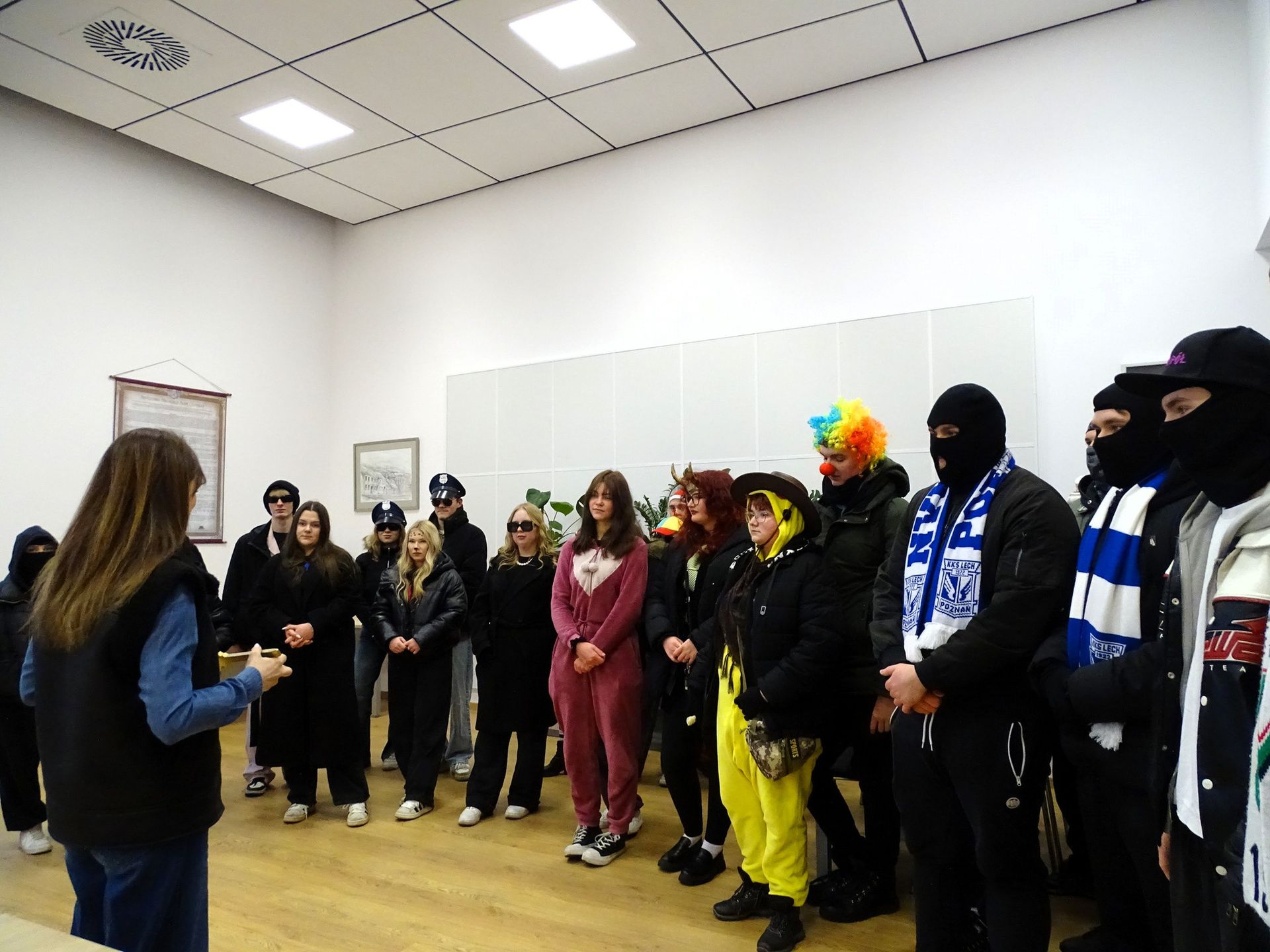 Młodzież spotkała się z władzami samorządowymi powiatu