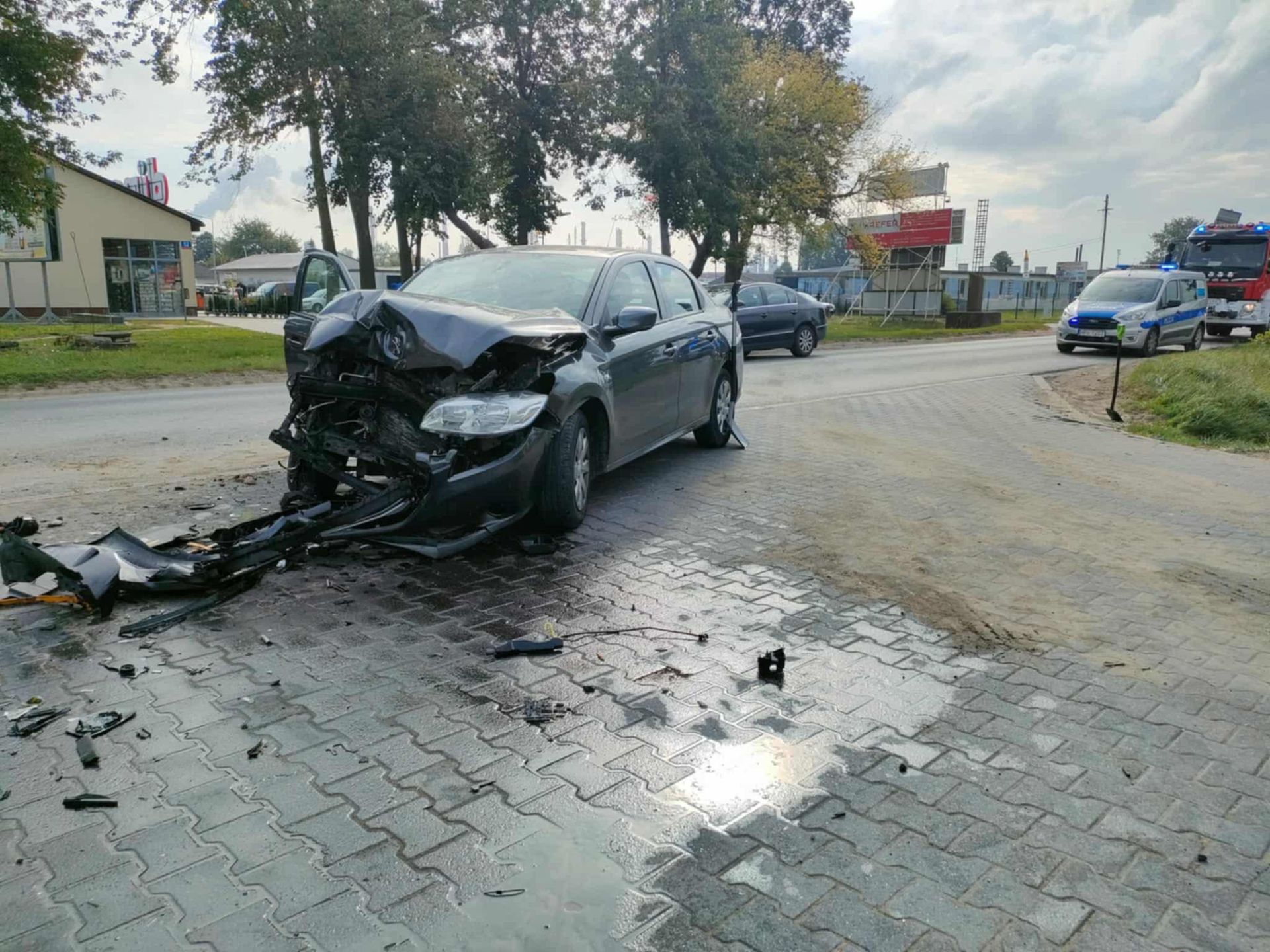 Zdarzenie na ulicy Zglenickiego 