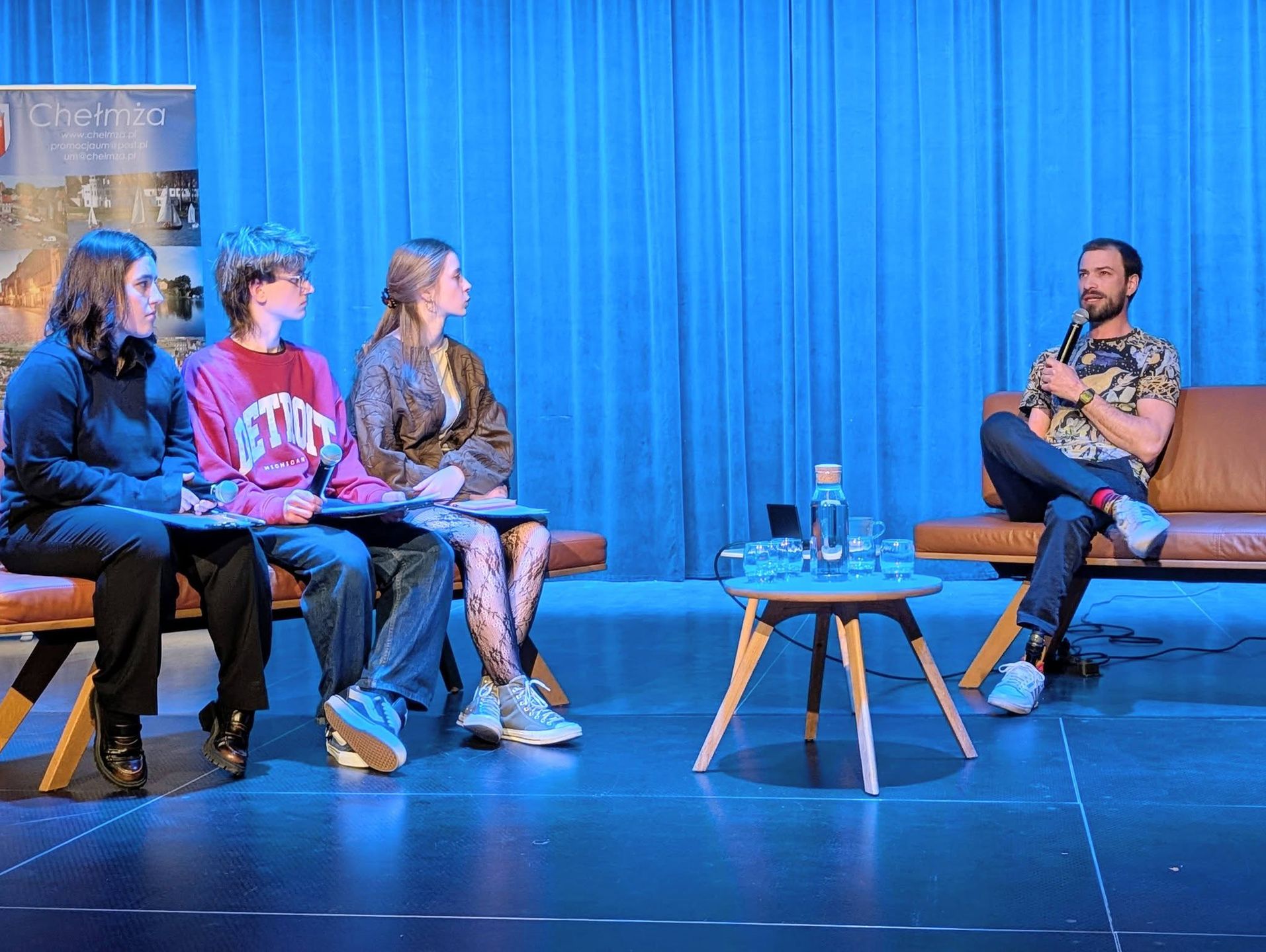 Jasiek Mela w Chełmżyńskim Domu Kultury