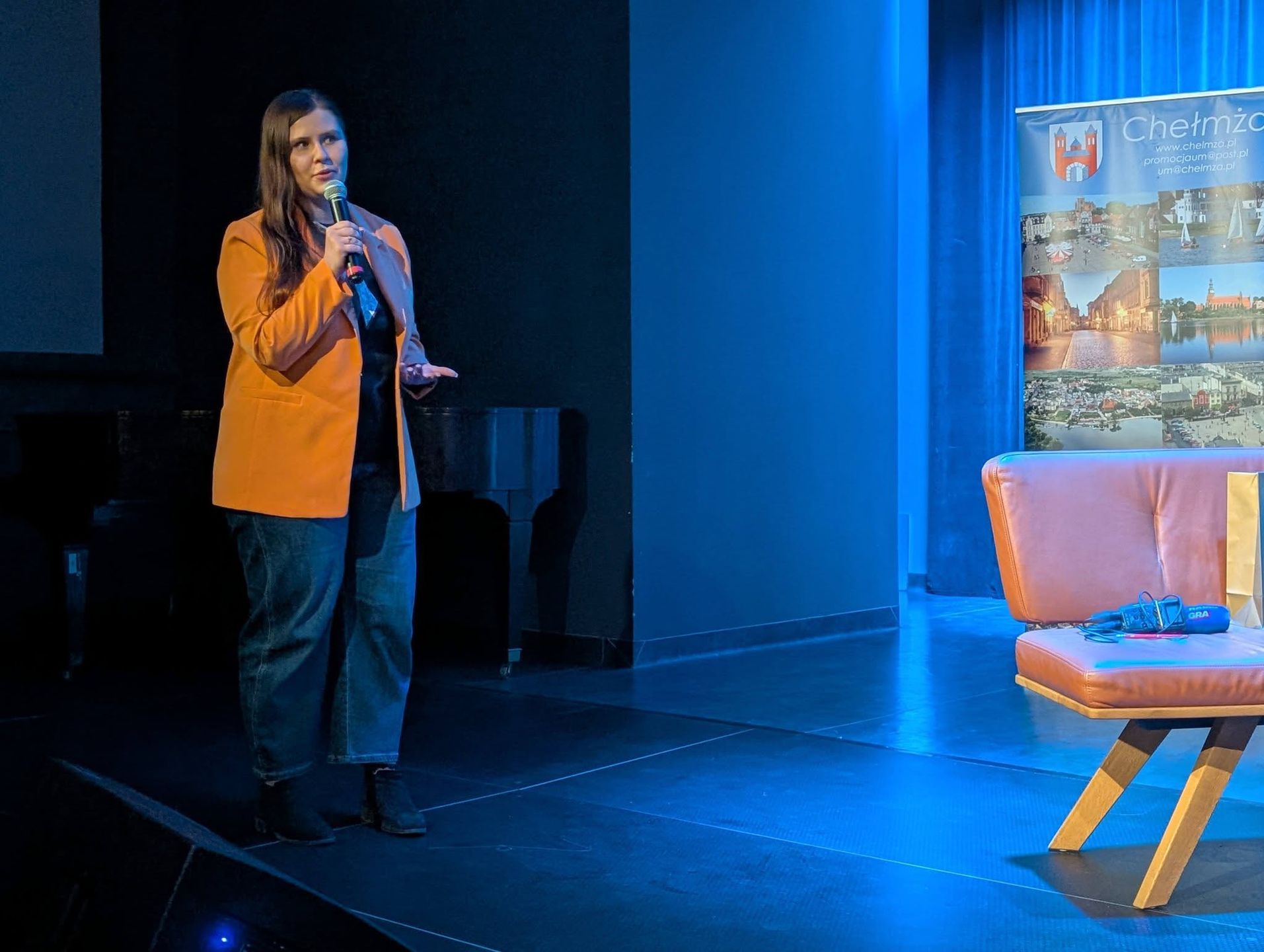 Jasiek Mela w Chełmżyńskim Domu Kultury