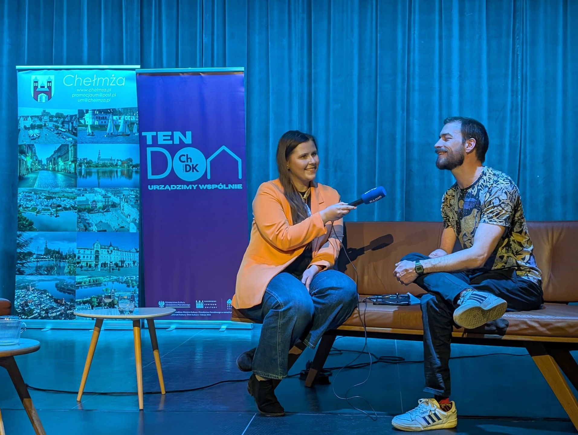 Jasiek Mela w Chełmżyńskim Domu Kultury