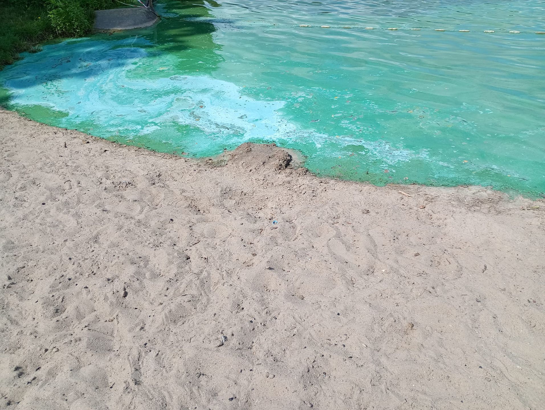 Kąpielisko nad jeziorem Soczewka 