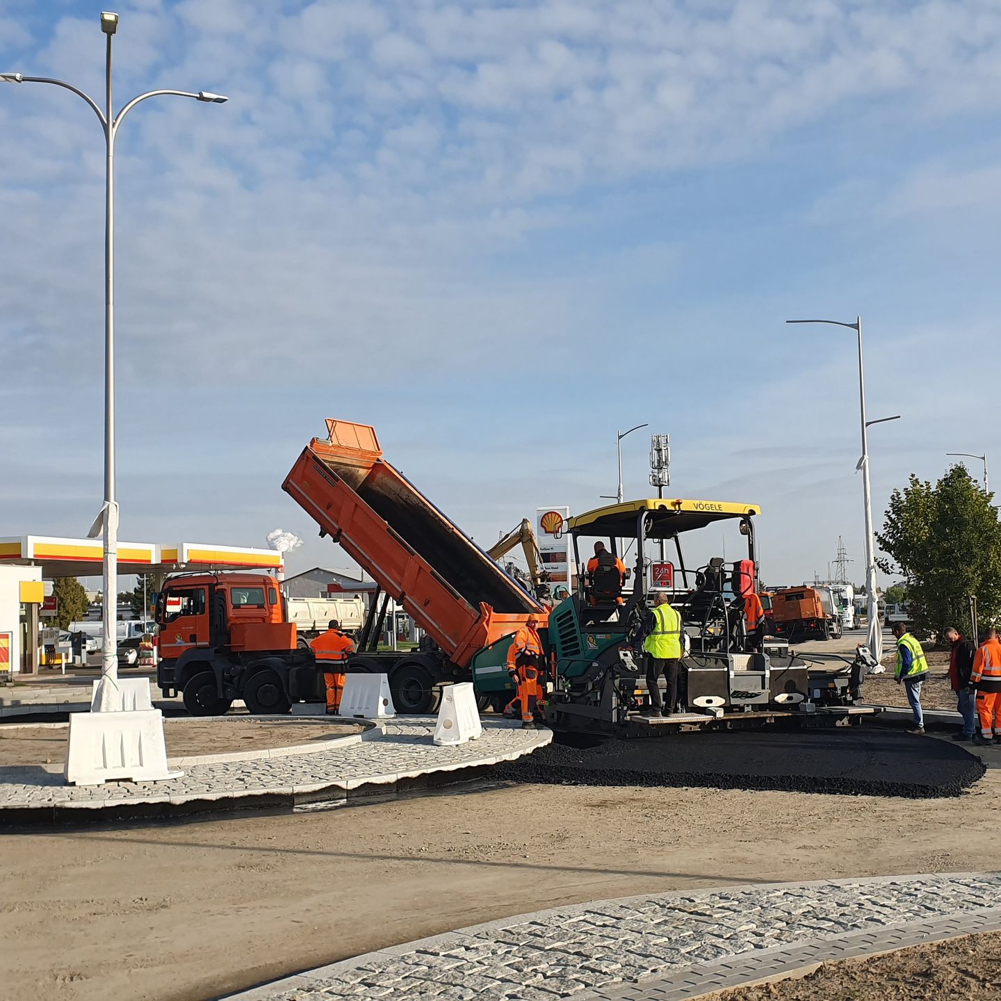 Asfaltowanie na ul. Przemysłowej 