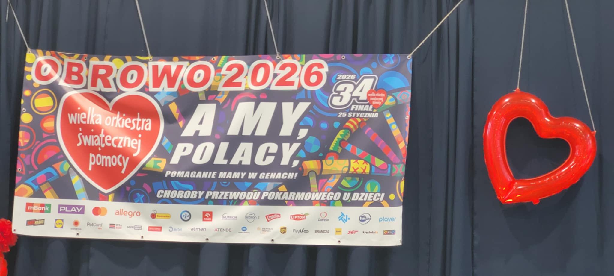 Finał WOŚP w Obrowie