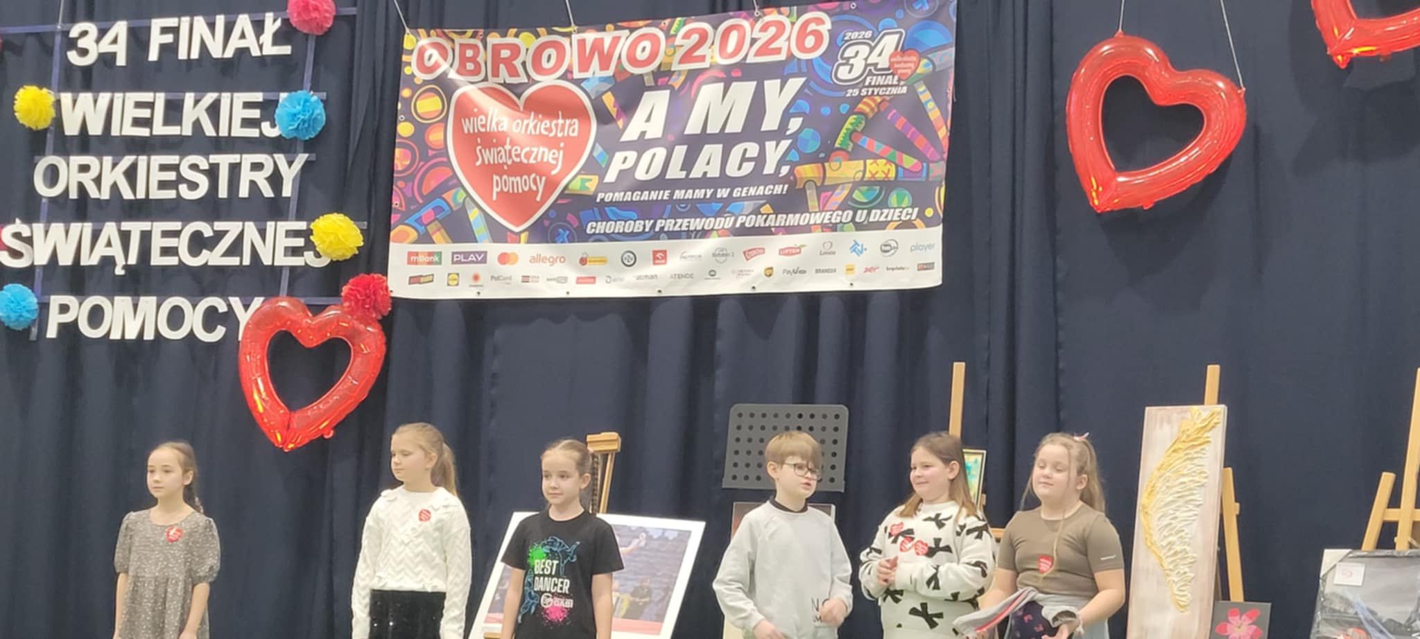 Finał WOŚP w Obrowie